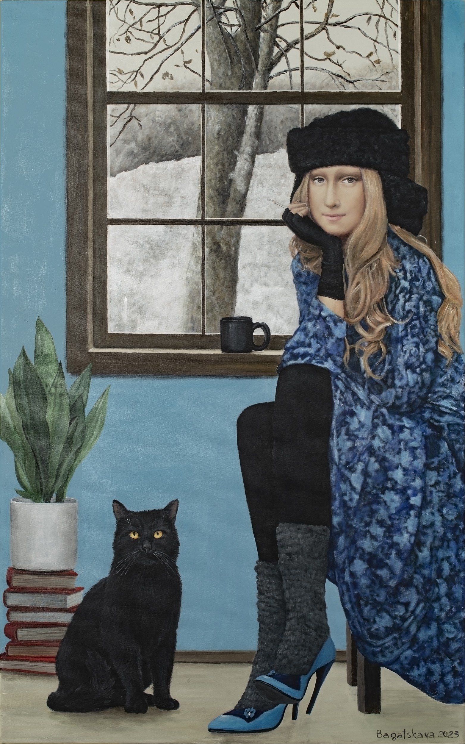 Nataliya Bagatskaya, Contemporary portrait Nataliya Bagatskaya, Contemporary portrait
