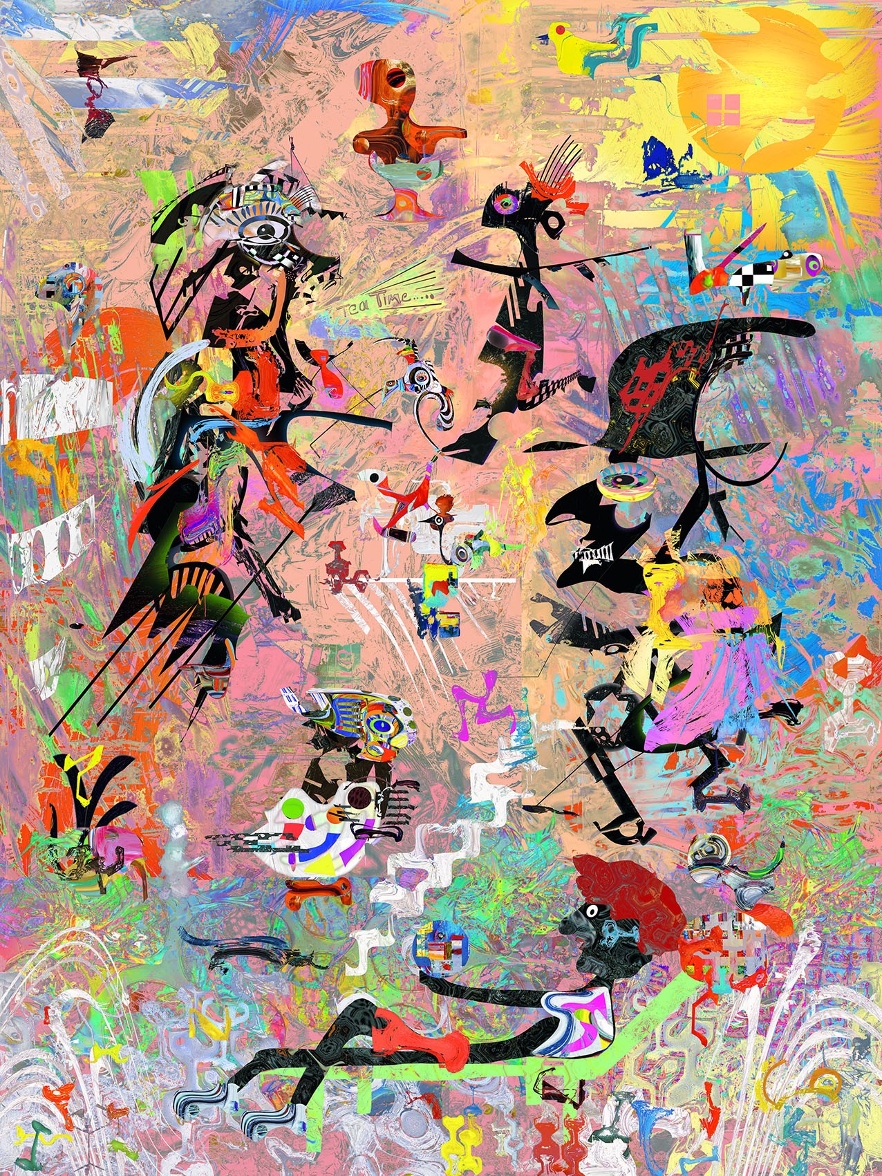 David Pinegar, Careful Grannies On The Beach David Pinegar, Careful Grannies On The Beach