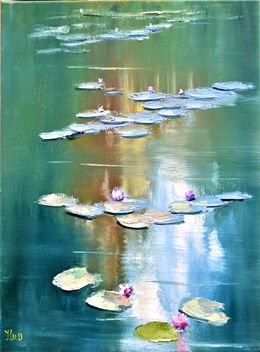 Lily pond, Elena Lukina