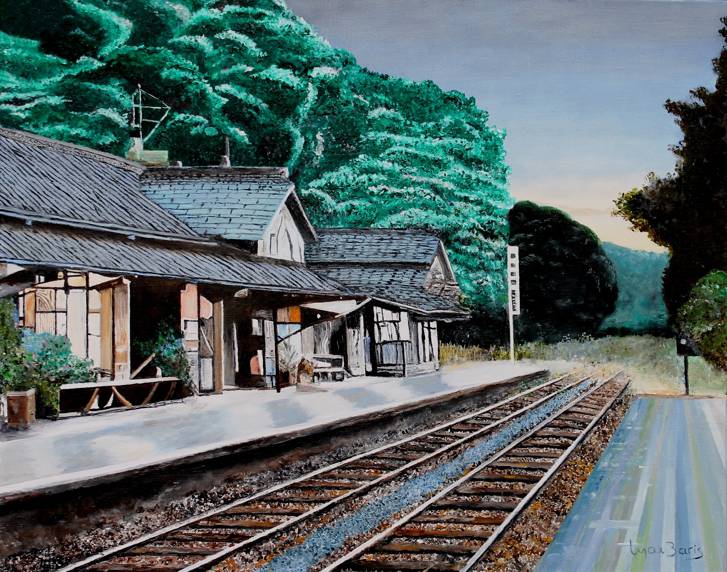 Max Baris, Station at Dalle Max Baris, Station at Dalle