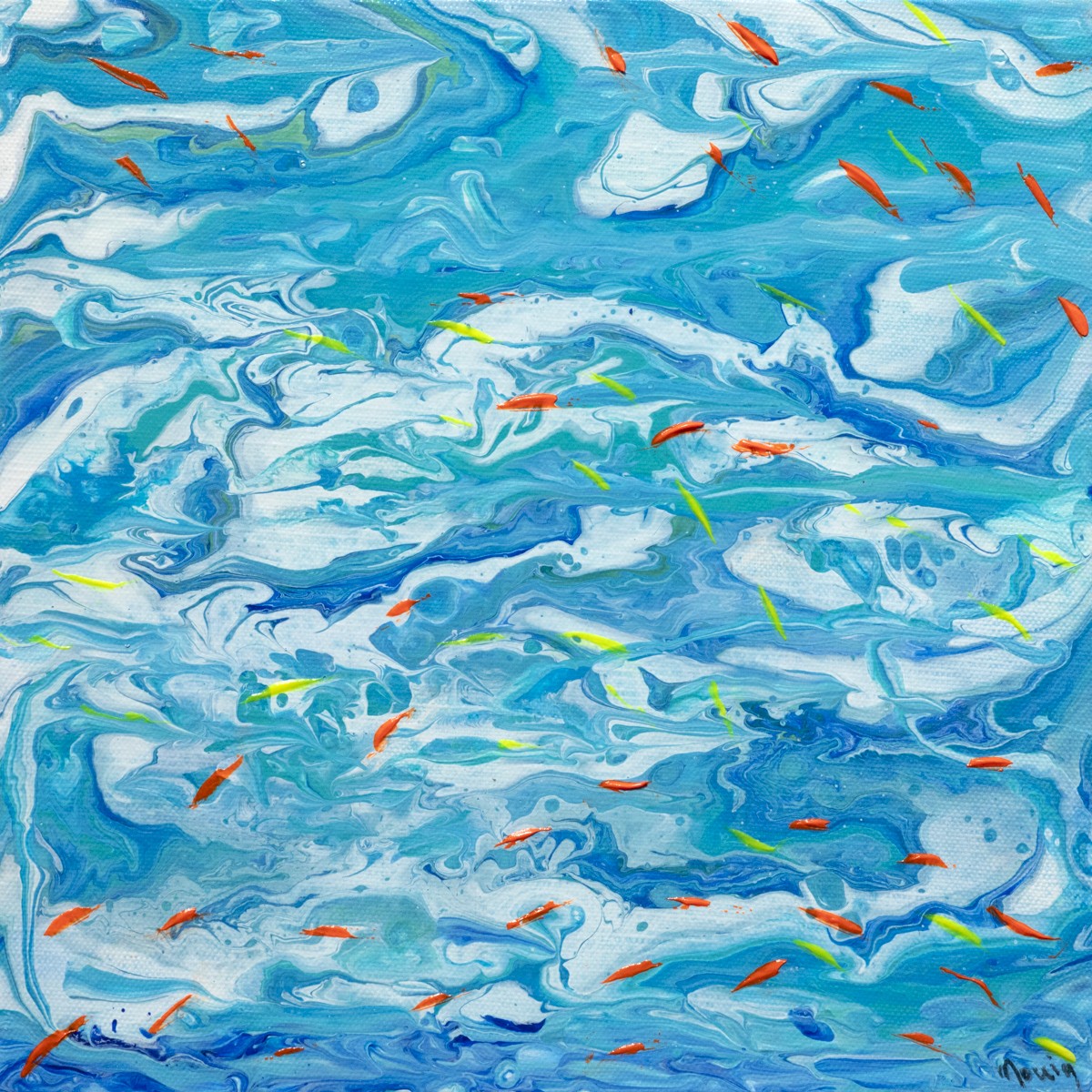 Moniq, Paysage et fonds marins Moniq, Paysage et fonds marins