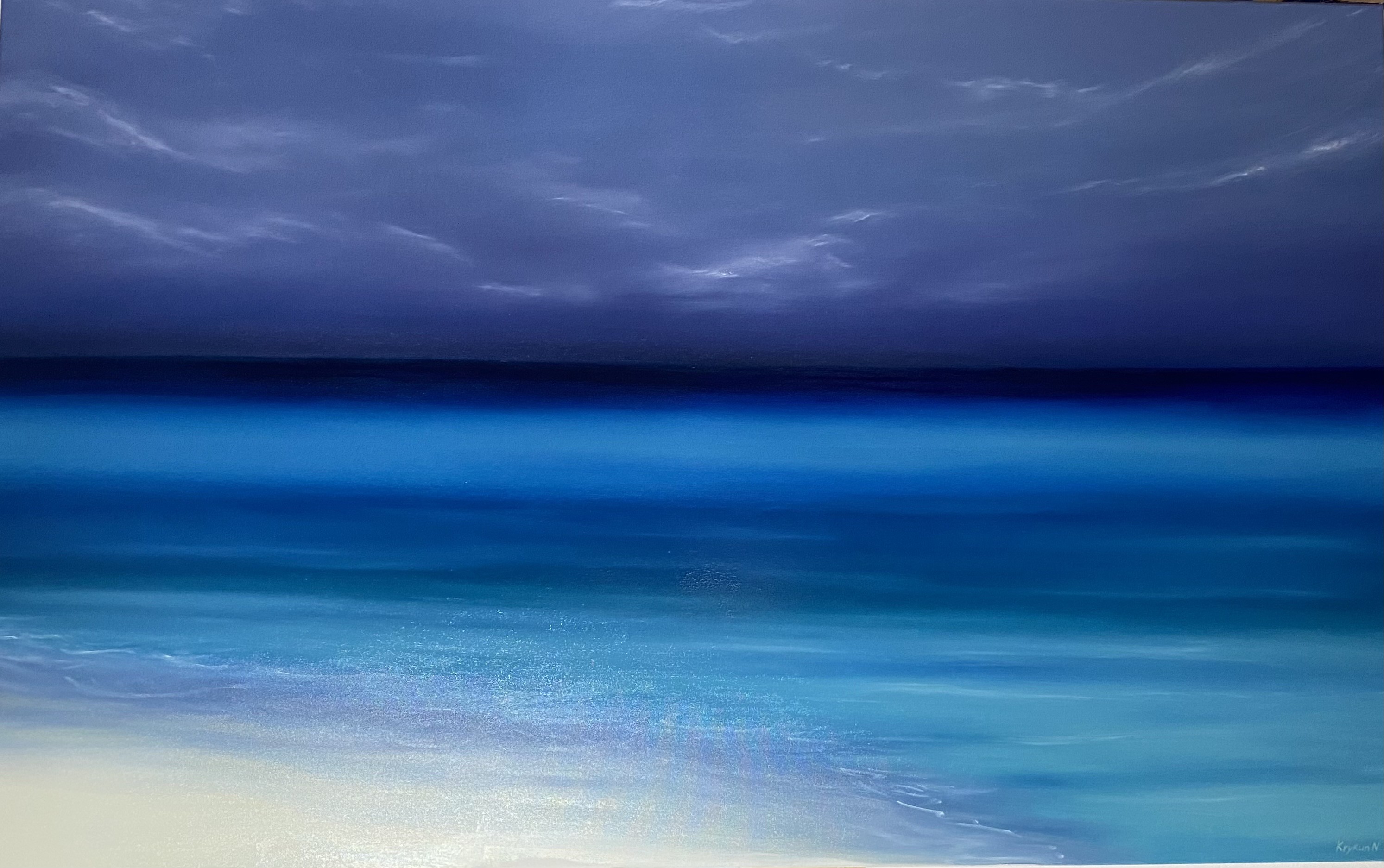 Nataliia Krykun, Turquoise ocean, waves, skyline, water, seascape, deep blue Nataliia Krykun, Turquoise ocean, waves, skyline, water, seascape, deep blue