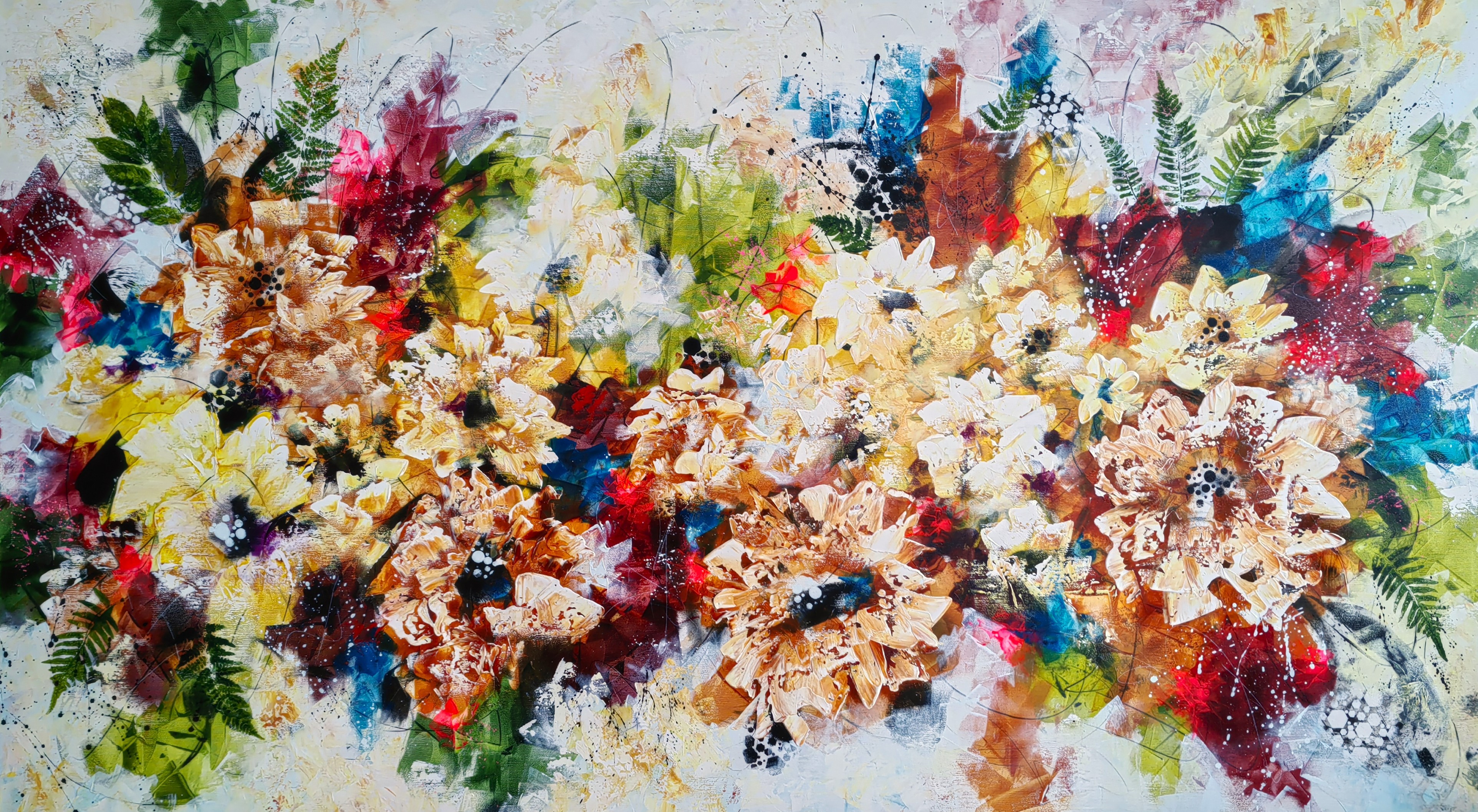 Vera Hoi, Vibrant Floral Waltz Vera Hoi, Vibrant Floral Waltz