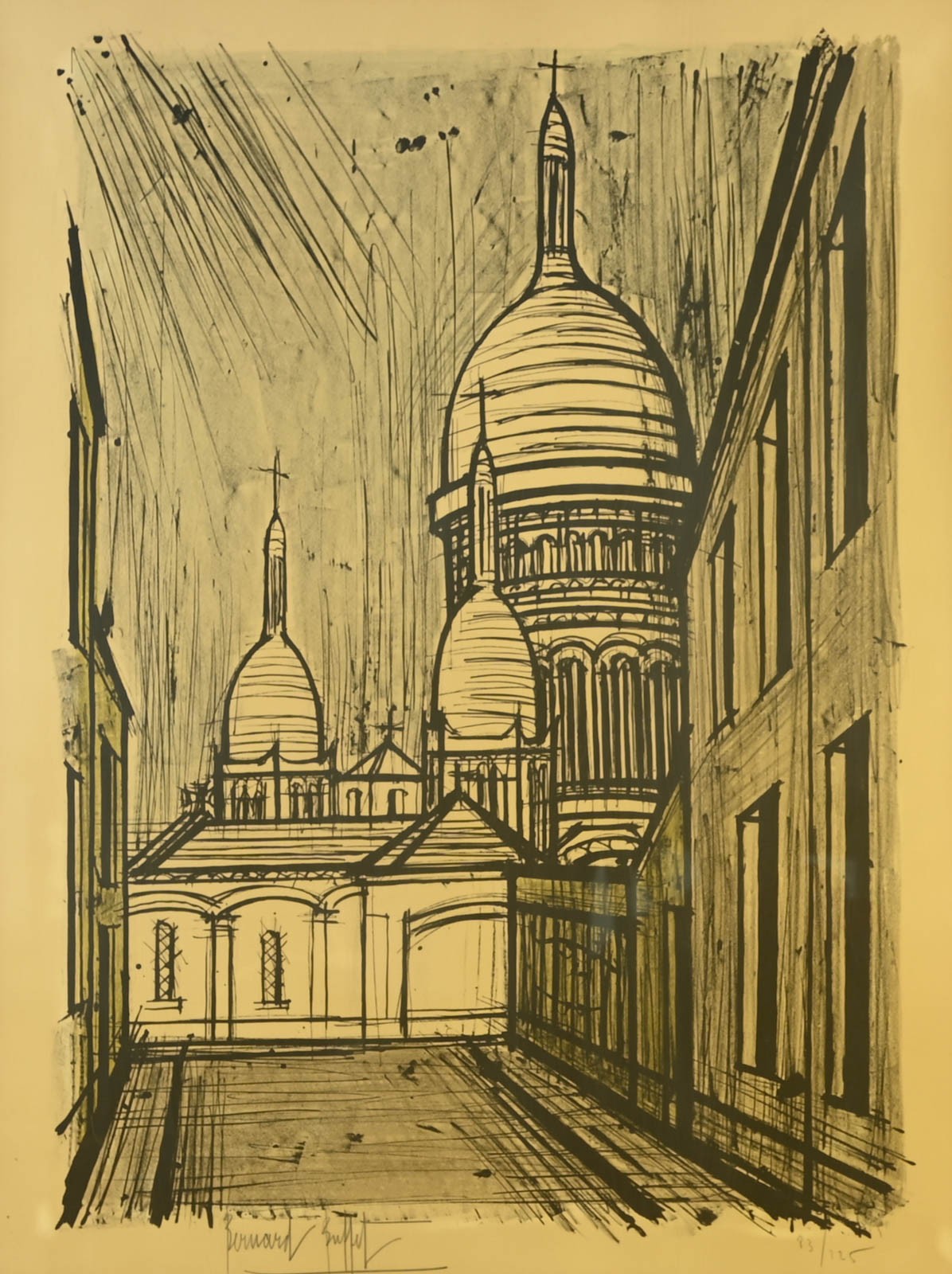 Bernard Buffet, Paris, Le Sacré-Coeur Bernard Buffet, Paris, Le Sacré-Coeur