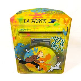 Sculpture, Tintin x La poste, Anthony Grip