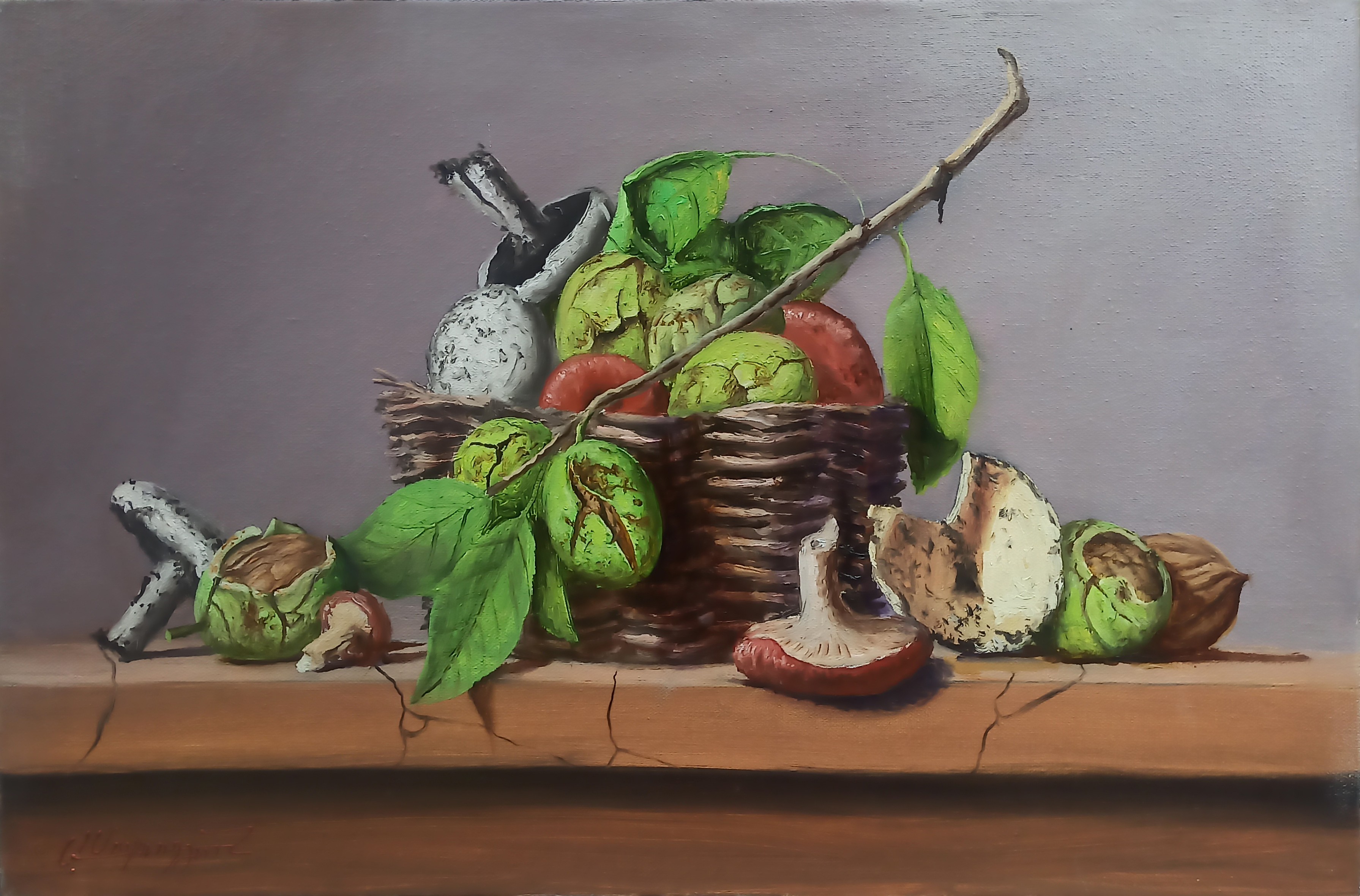 Arayik Murdaynan, Still life - mushrooms Arayik Murdaynan, Still life - mushrooms