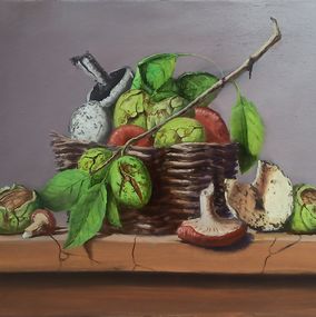 Painting, Still life - mushrooms, Arayik Murdaynan