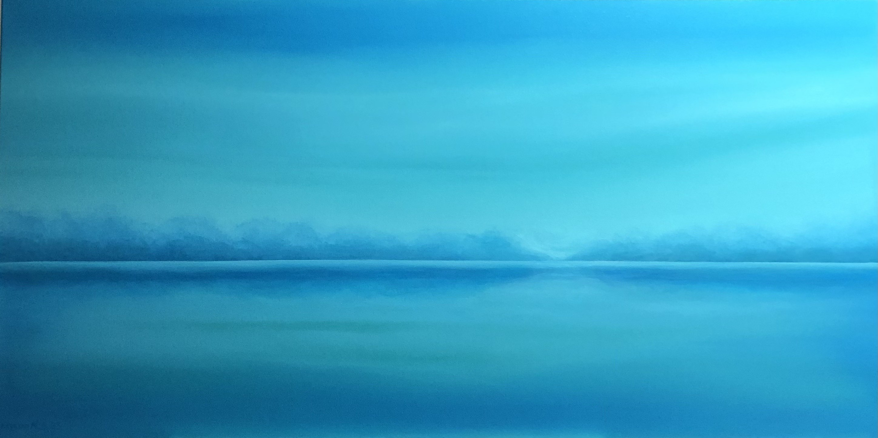 Nataliia Krykun, Turquoise water and ocean skyline Nataliia Krykun, Turquoise water and ocean skyline