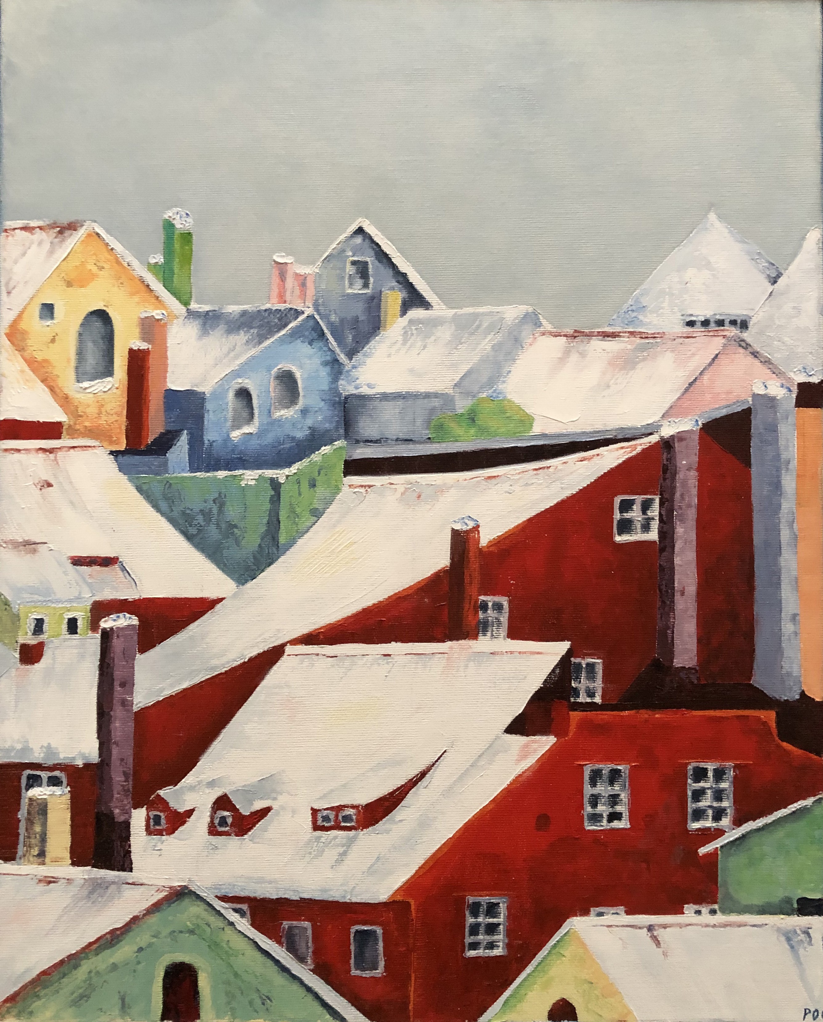 Odile Pinto-Corbin, Zürich : les maisons rouges Odile Pinto-Corbin, Zürich : les maisons rouges