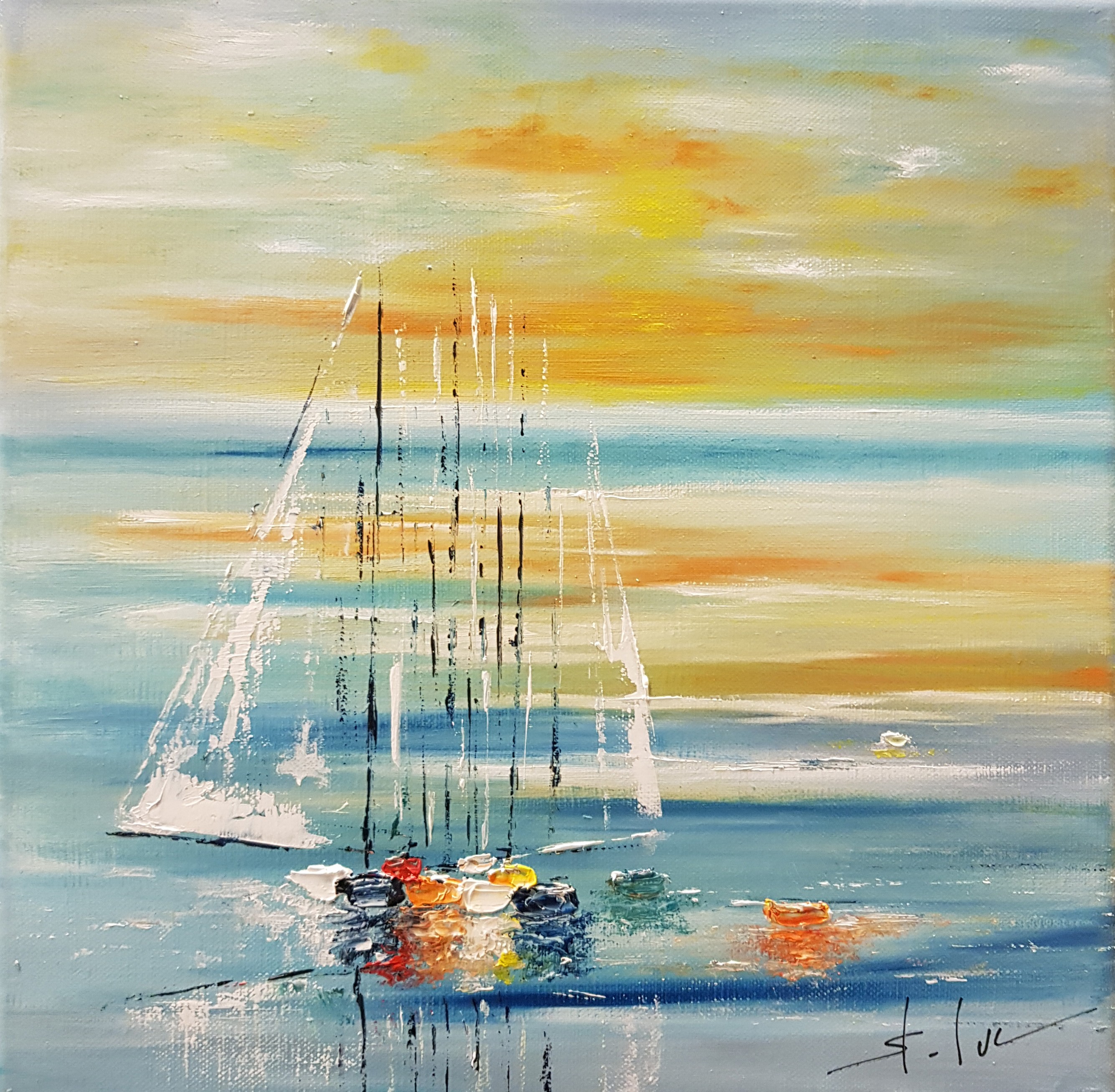 Michel Saint-Luc, Les Couleurs du Temps 8 Michel Saint-Luc, Les Couleurs du Temps 8