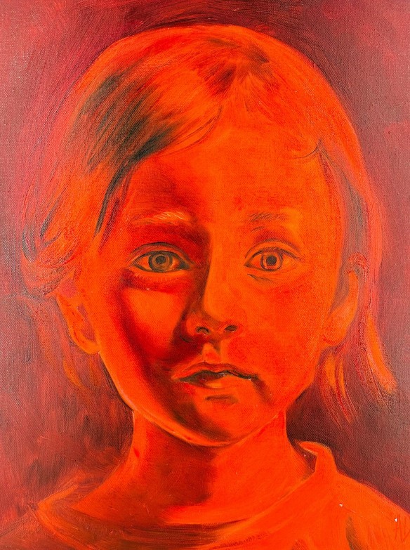 Anne Dias, Neon portrait of a partyless night Anne Dias, Neon portrait of a partyless night