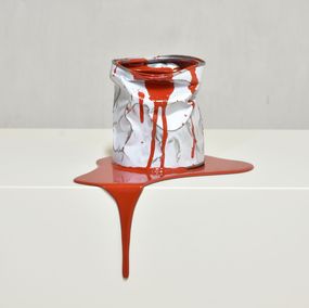 Le vieux pot de peinture rouge - 329, Yannick Bouillault