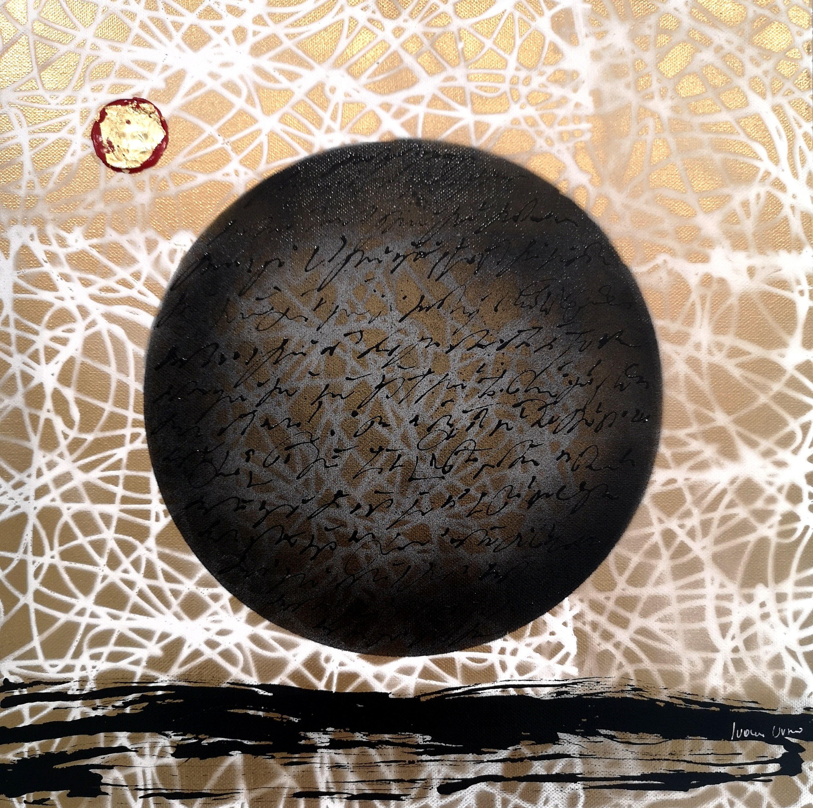 Ivana Urso, Misteriosa sfera delle lettere astratte II Ivana Urso, Misteriosa sfera delle lettere astratte II