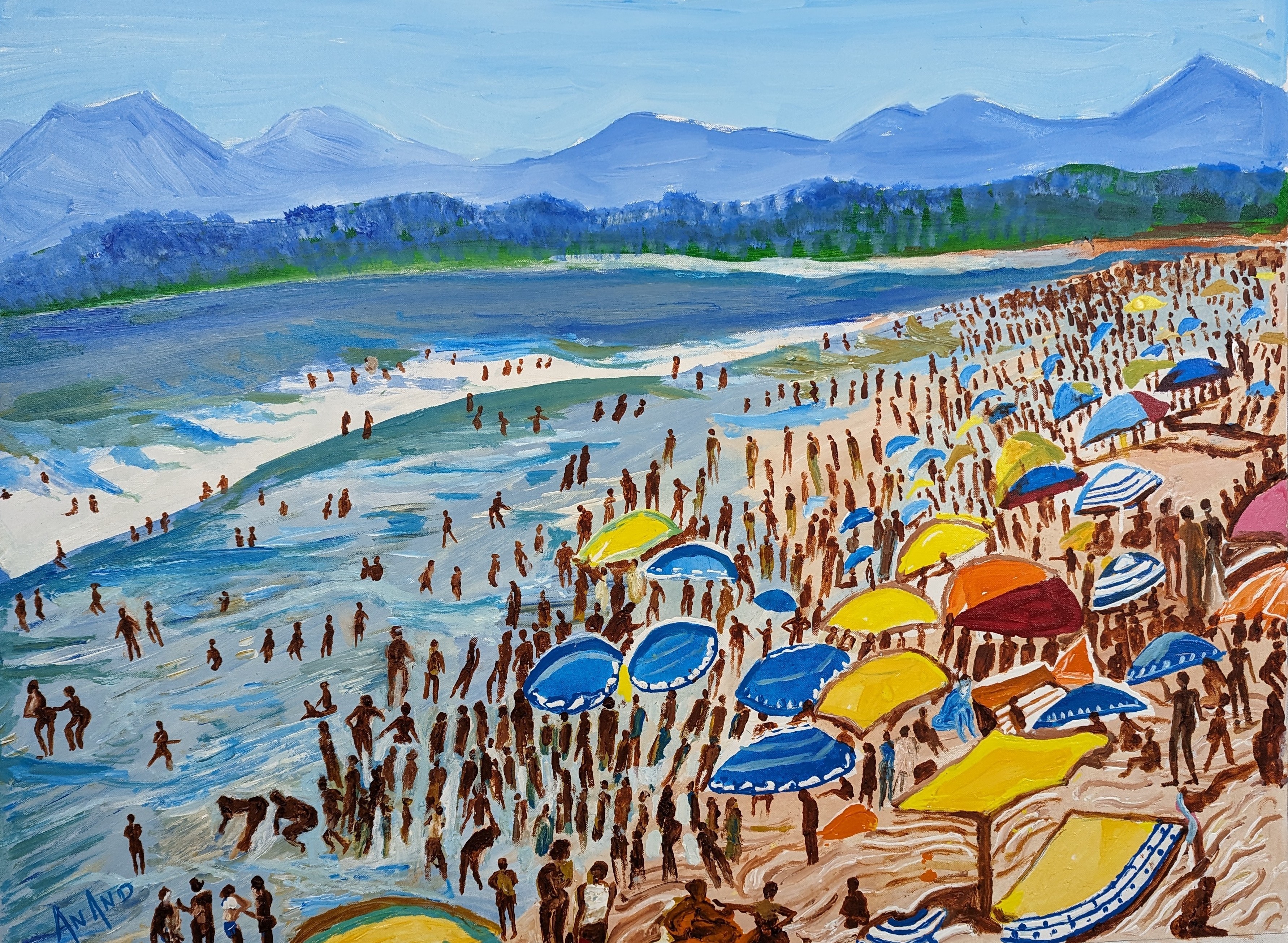 Anand Manchiraju, A summer day Anand Manchiraju, A summer day