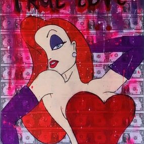 Peinture, Jessica rabbit, Lussy