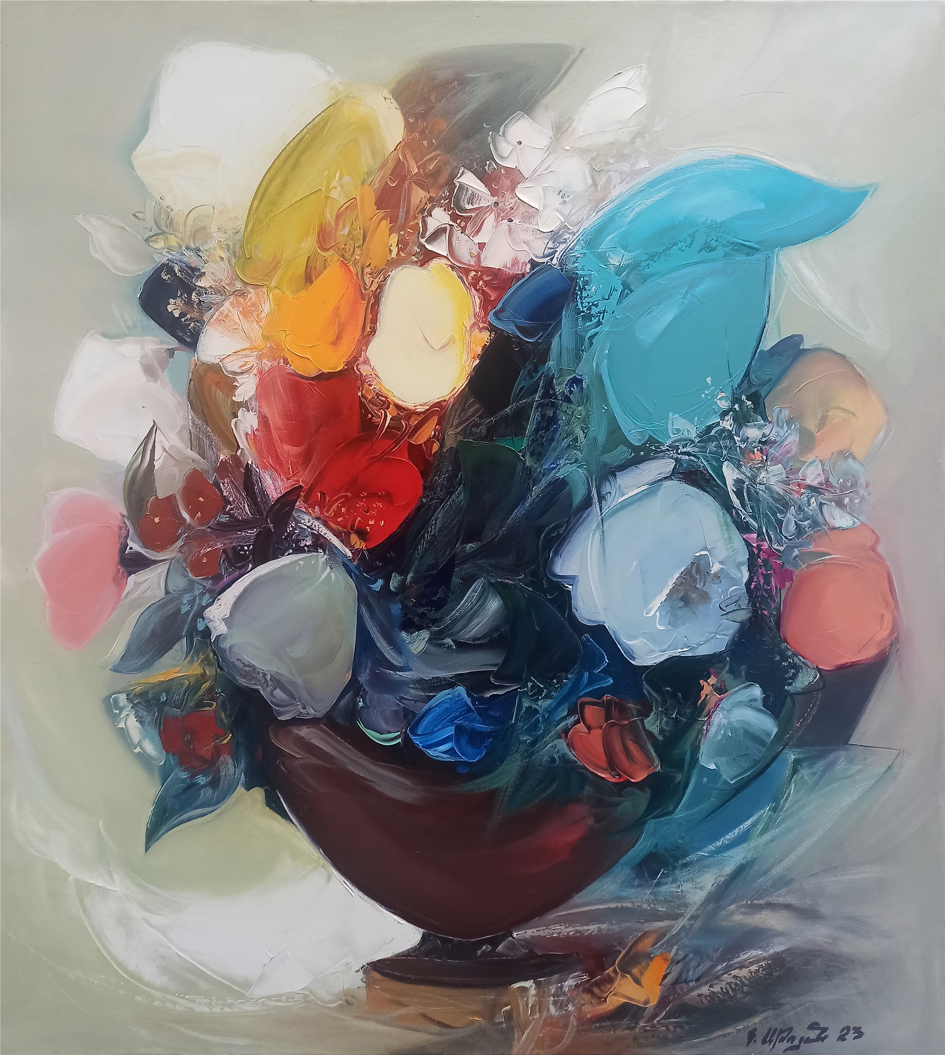Kamo Atoyan, Abstract wild flowers Kamo Atoyan, Abstract wild flowers