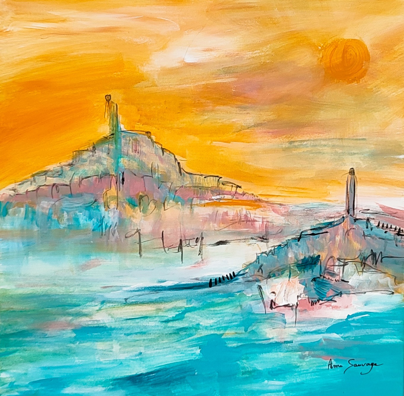 Âme Sauvage, Les deux monts sur la mer Âme Sauvage, Les deux monts sur la mer