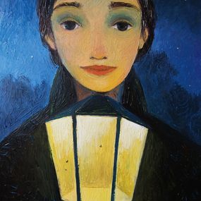 Painting, Climbing high, Galya Popova
