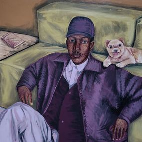 Gemälde, A Chapter of Tranquility, Desmond Akindoju