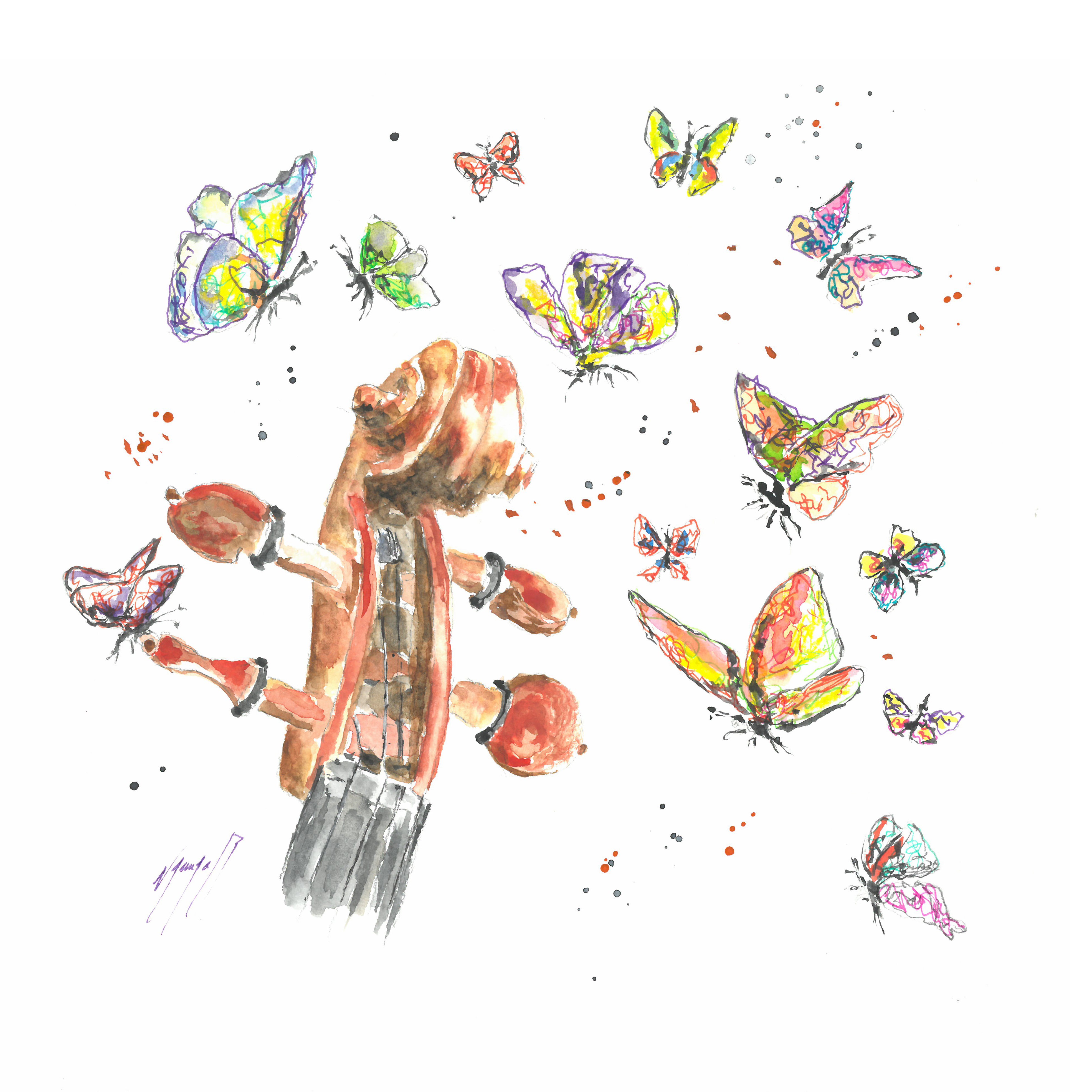 Noël Granger, La musique des Papillons ! Noël Granger, La musique des Papillons !