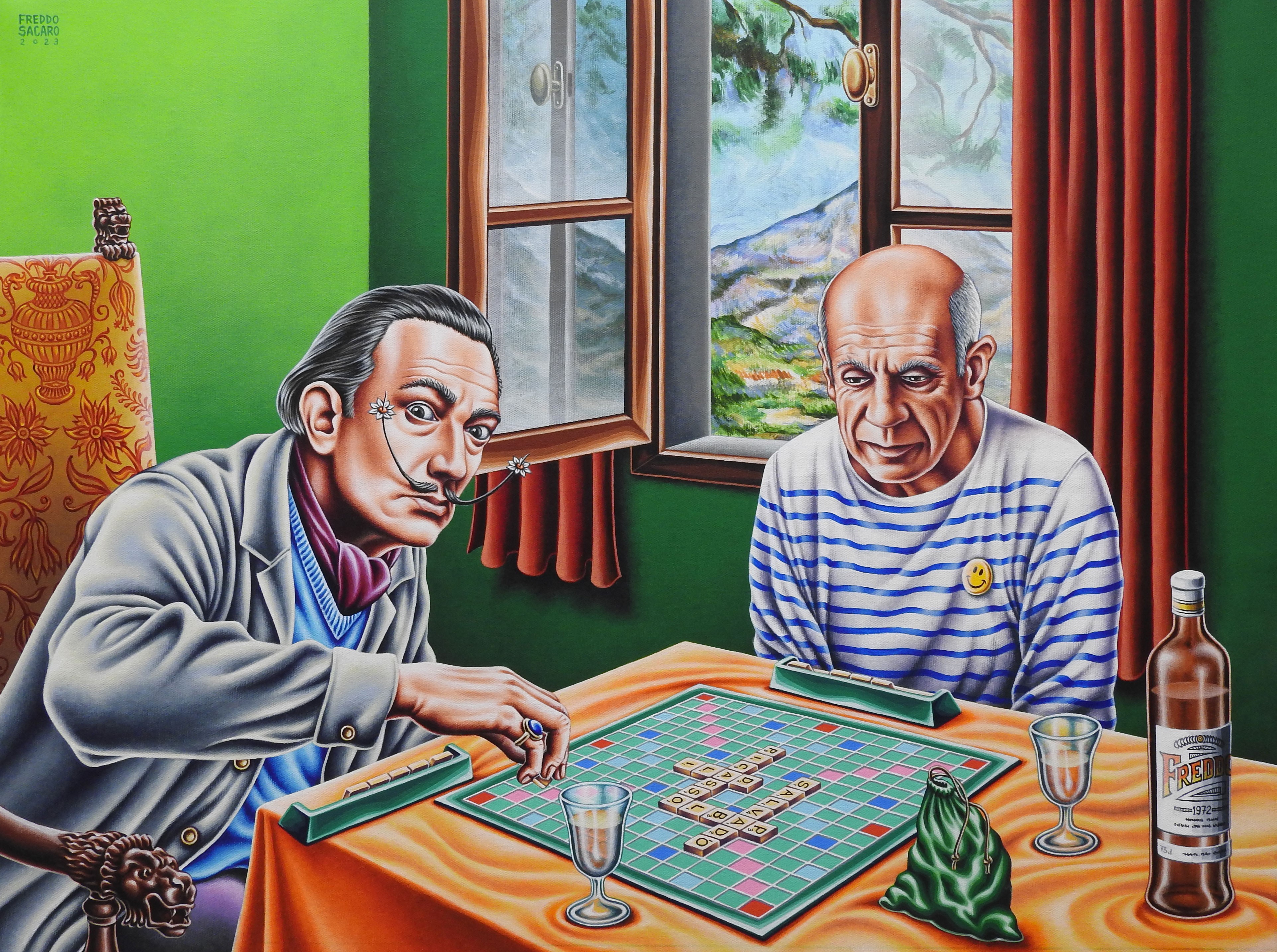 Freddo Sacaro, Scrabble Freddo Sacaro, Scrabble