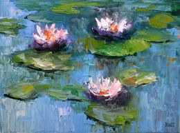 Water lilies, Elena Lukina
