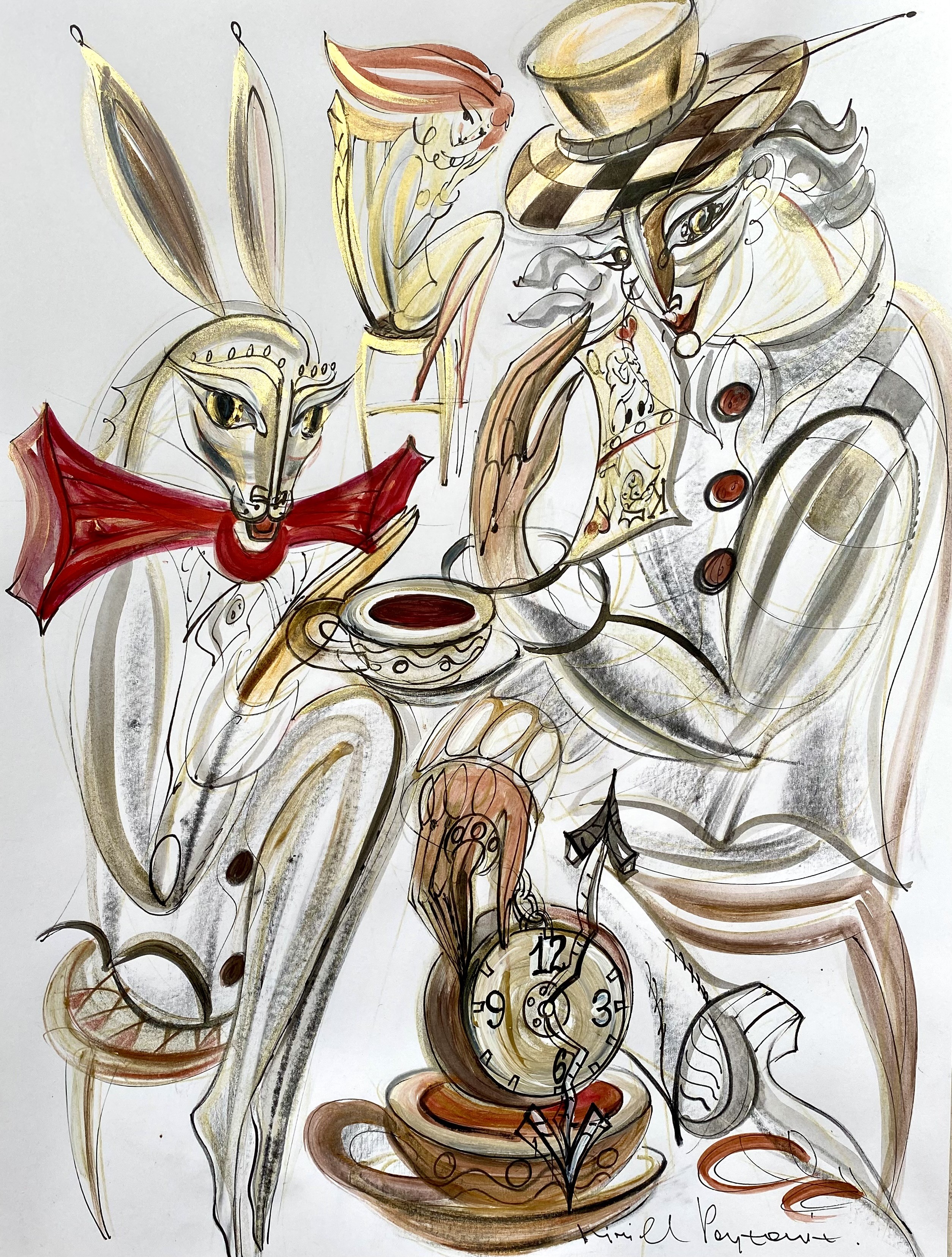Kirill Postovit, A Magical Tea Time in Wonderland Kirill Postovit, A Magical Tea Time in Wonderland