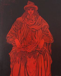 Painting, Sans titre, Menachem Gueffen