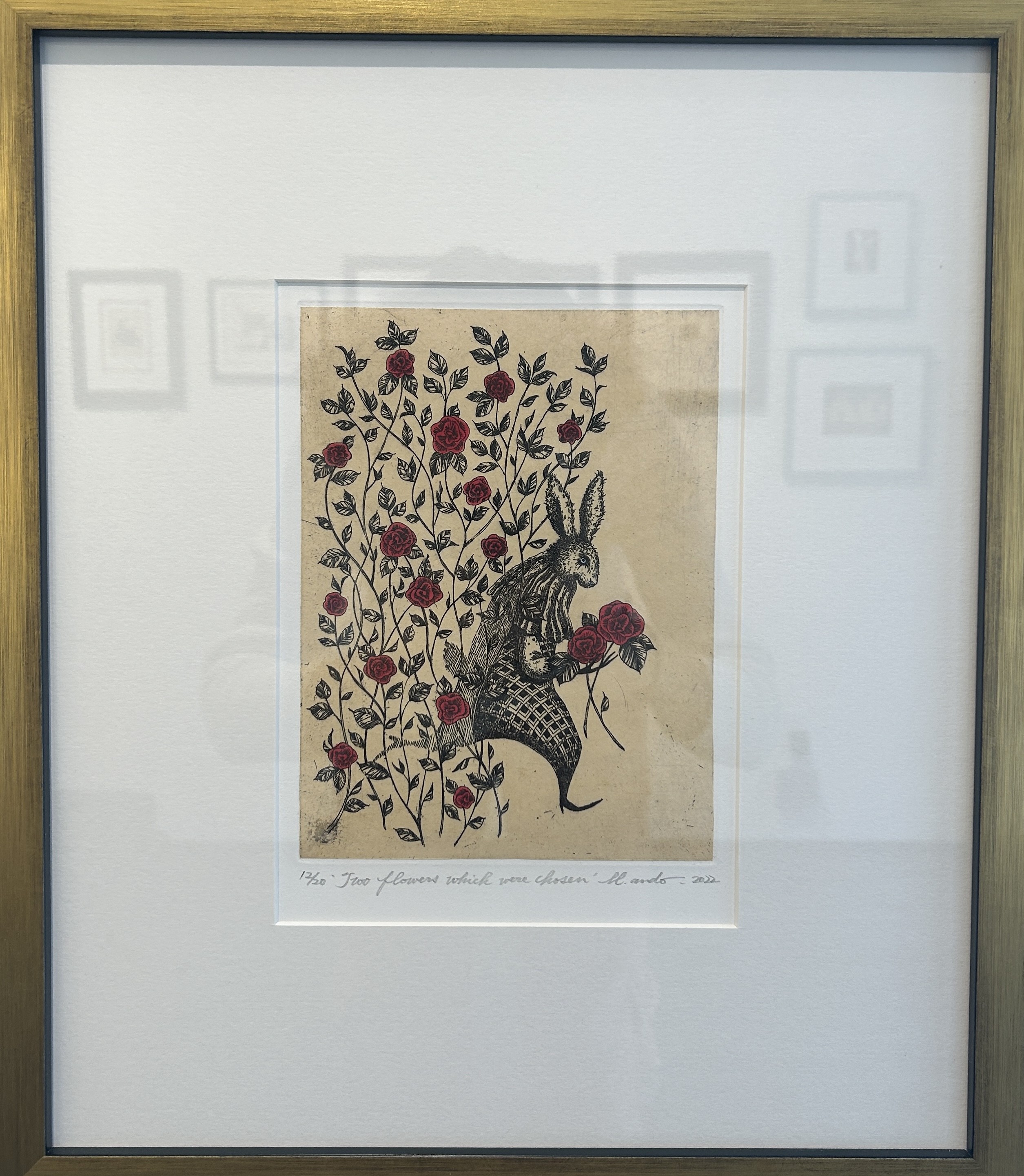 Mariko Ando, Two Flowers Which Were Chosen Mariko Ando, Two Flowers Which Were Chosen