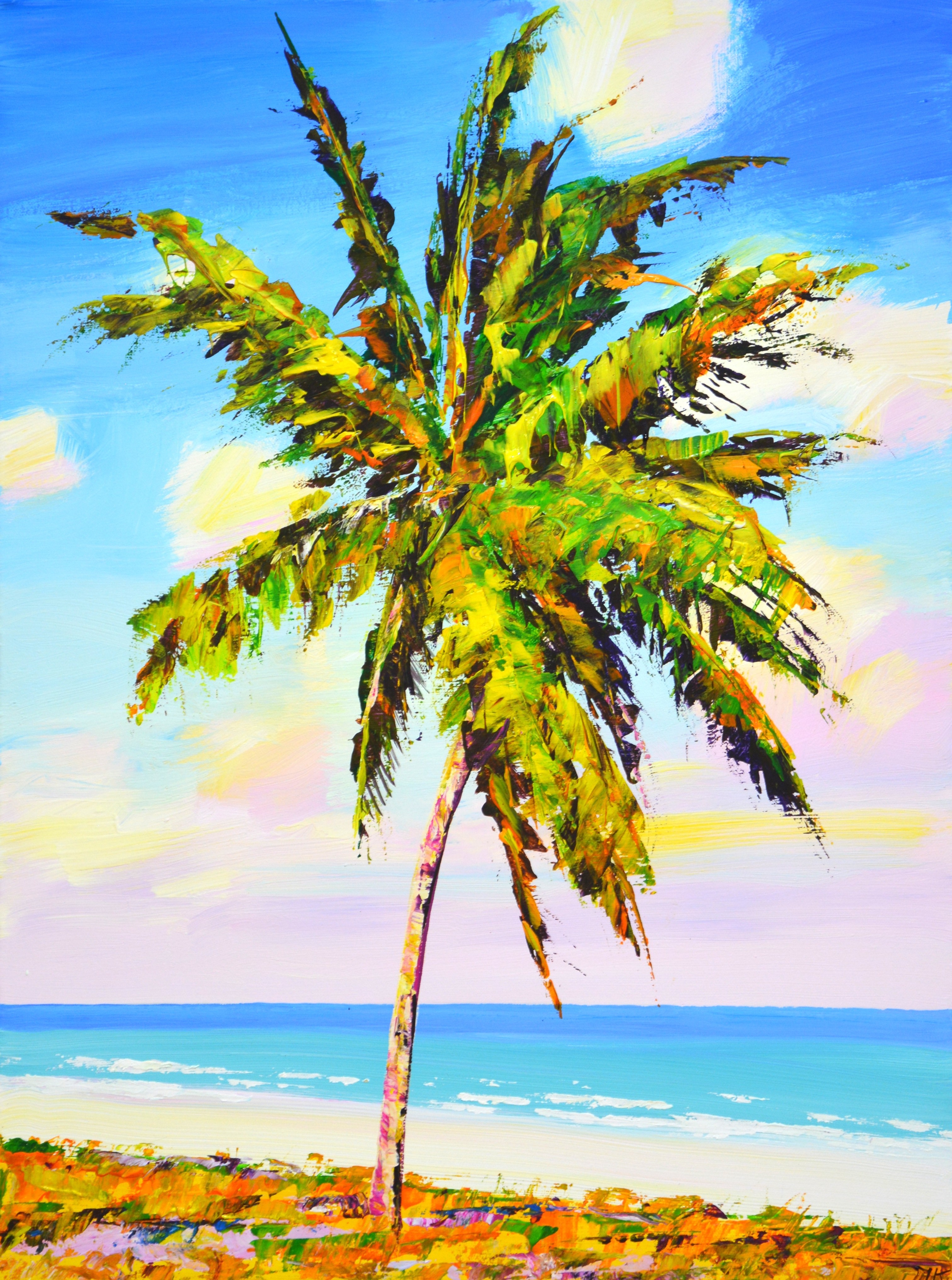 Iryna Kastsova, Palm. Ocean 3. Iryna Kastsova, Palm. Ocean 3.