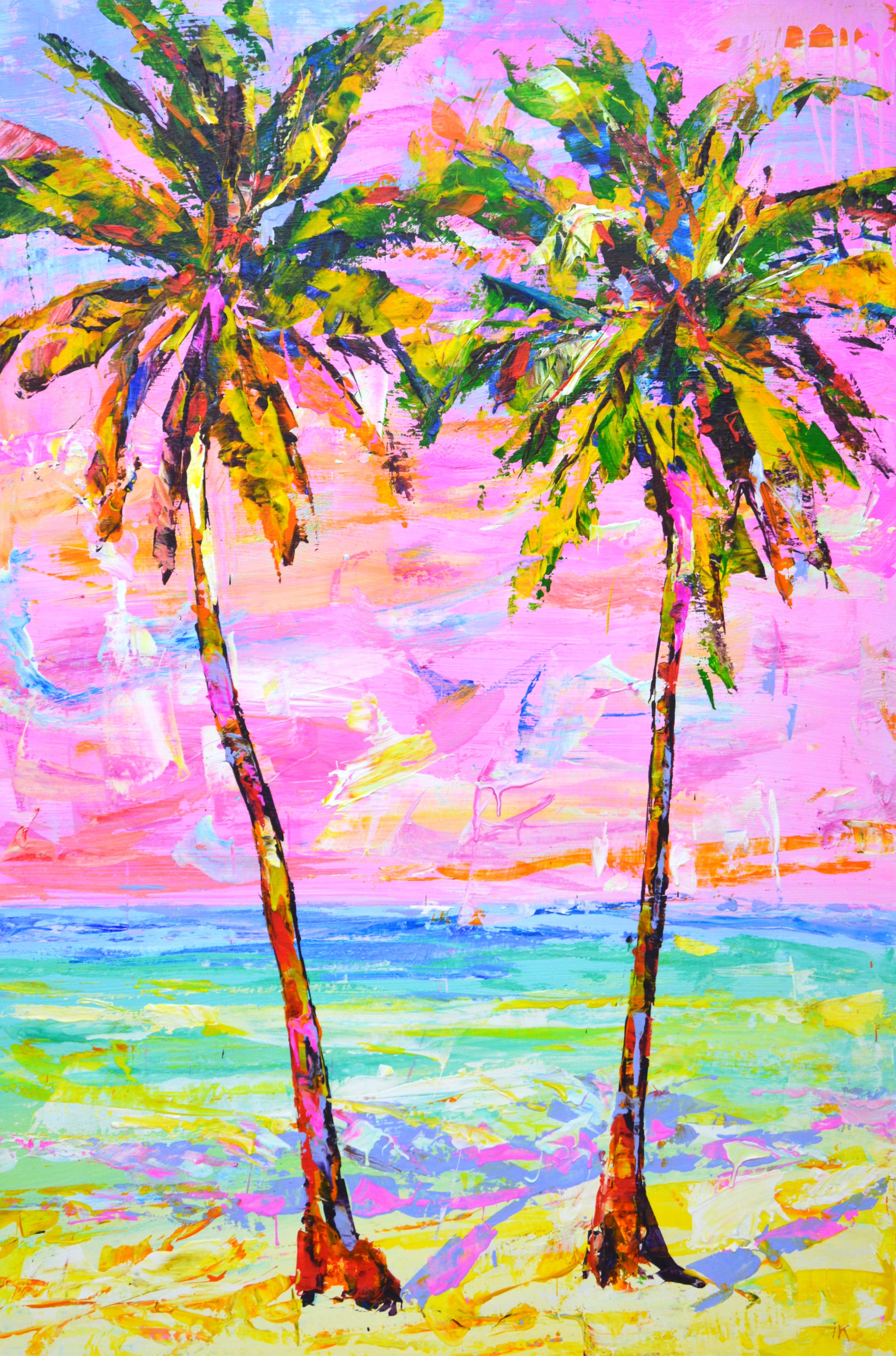Iryna Kastsova, Palms. Expression. Iryna Kastsova, Palms. Expression.