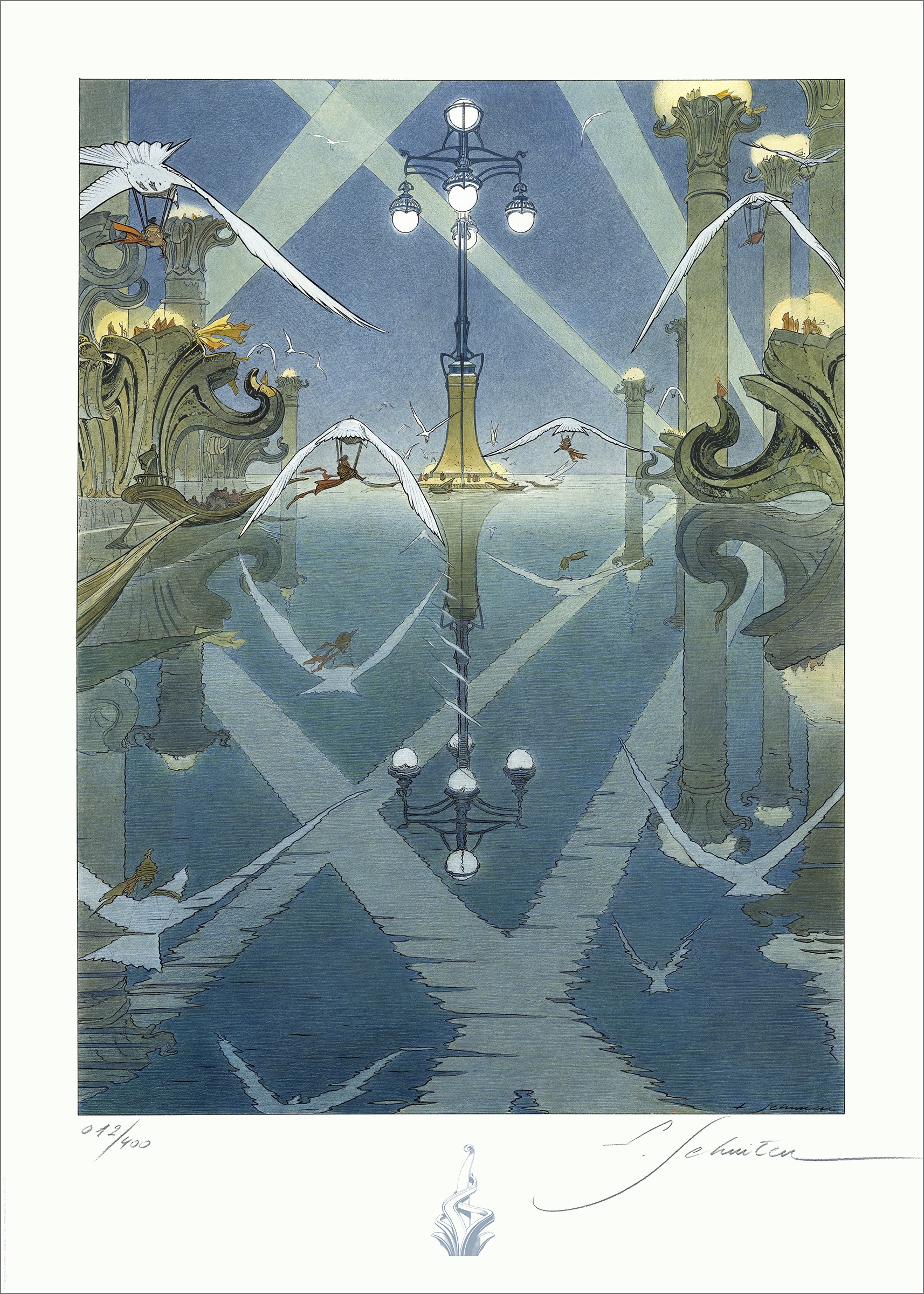 François Schuiten, Balade au coeur des anciens Magasins Waucquez François Schuiten, Balade au coeur des anciens Magasins Waucquez