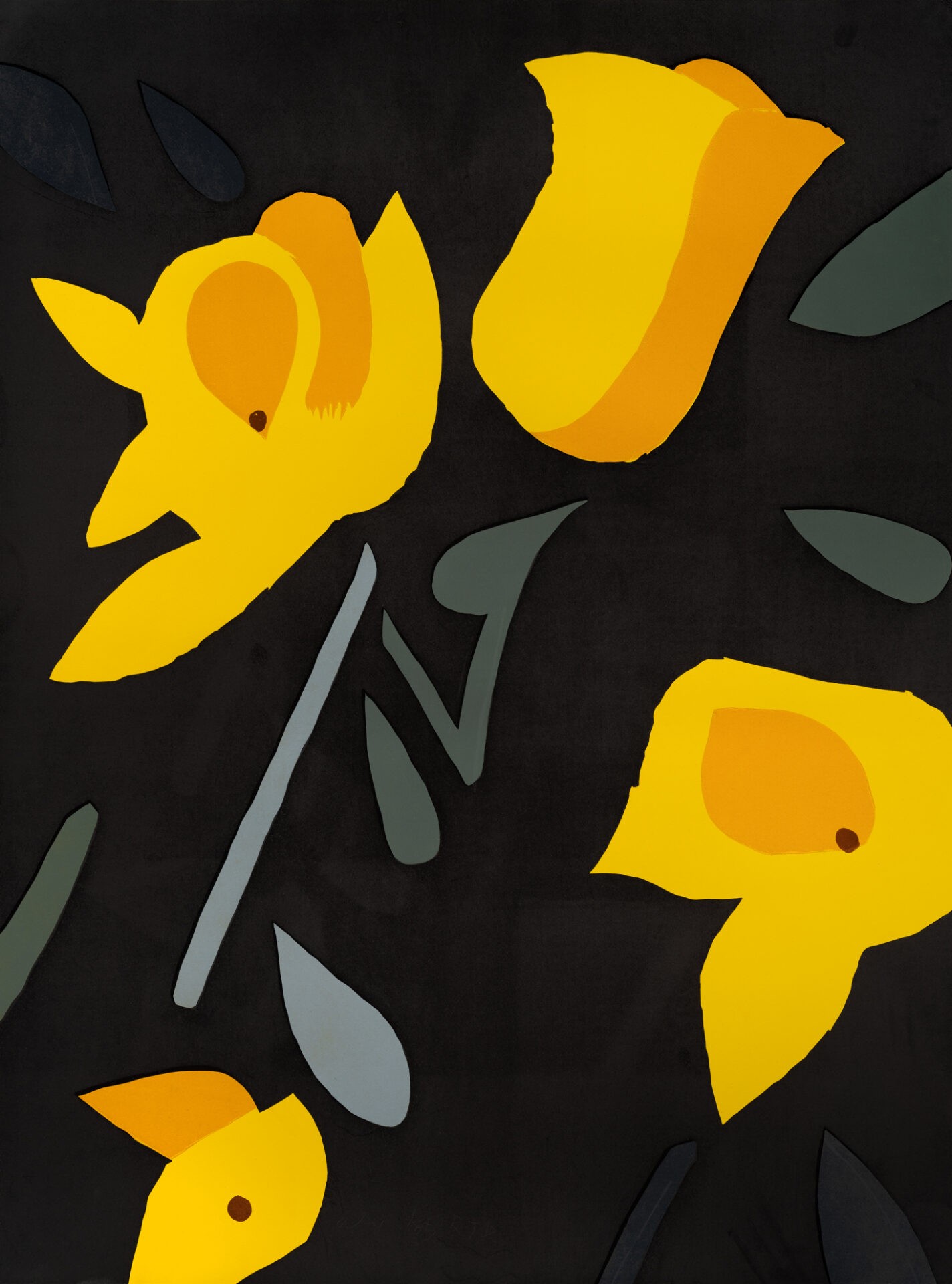 Alex Katz, Freesia - Flowers Alex Katz, Freesia - Flowers