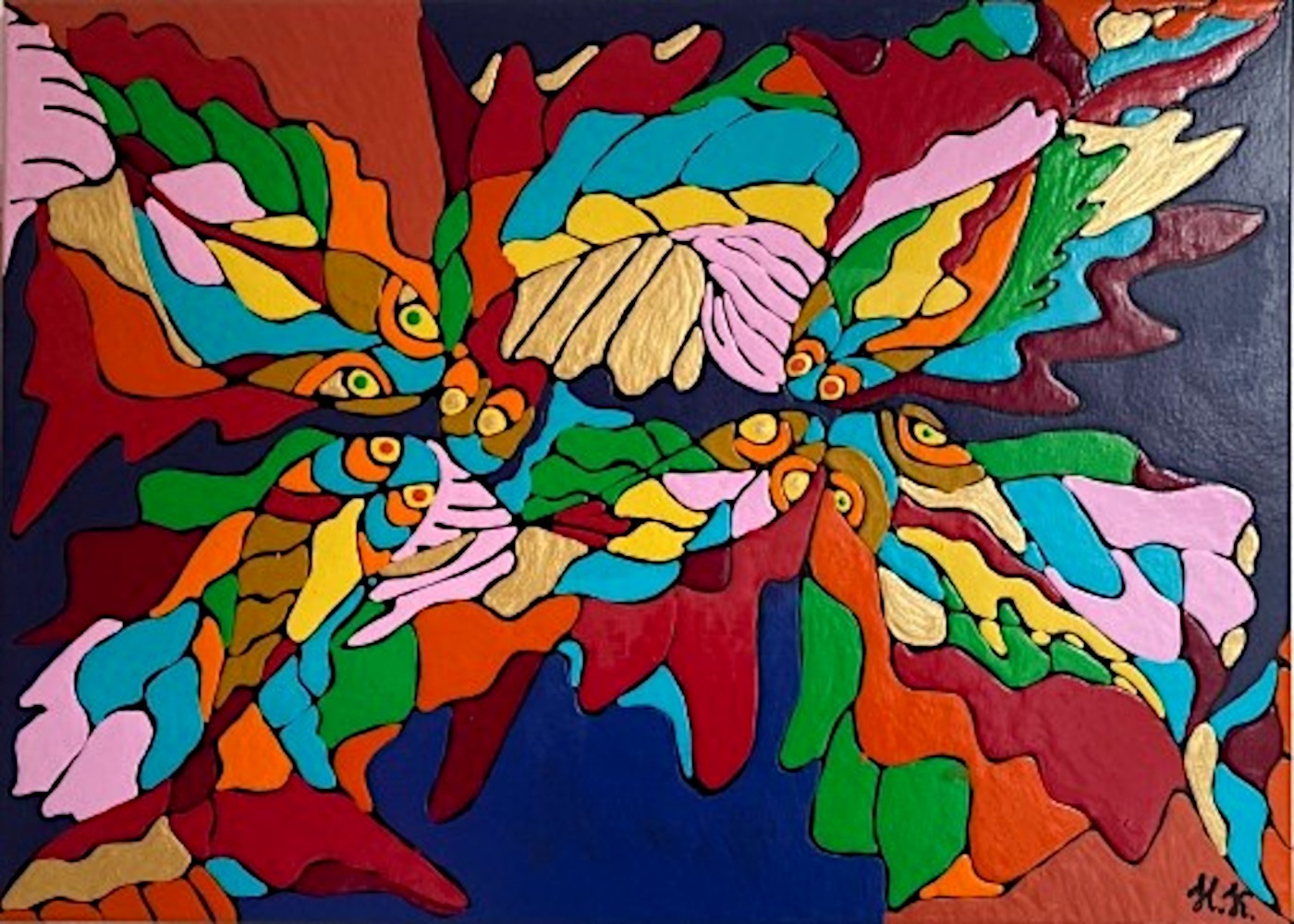 Nike Kama, Fish flower two times three Nike Kama, Fish flower two times three