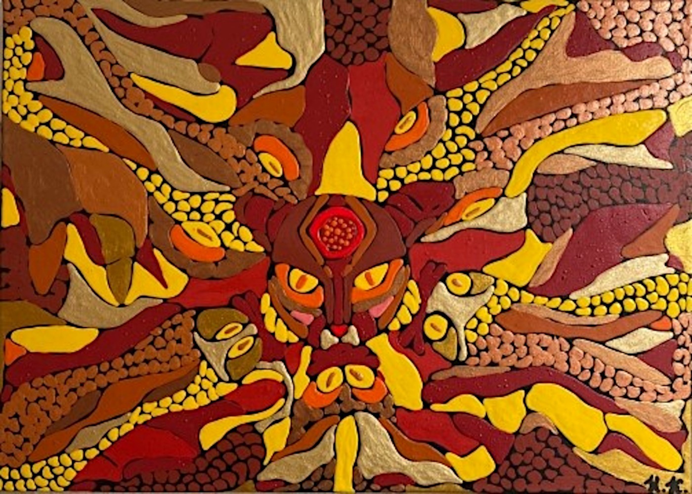 Nike Kama, The fish flower. The sun Nike Kama, The fish flower. The sun