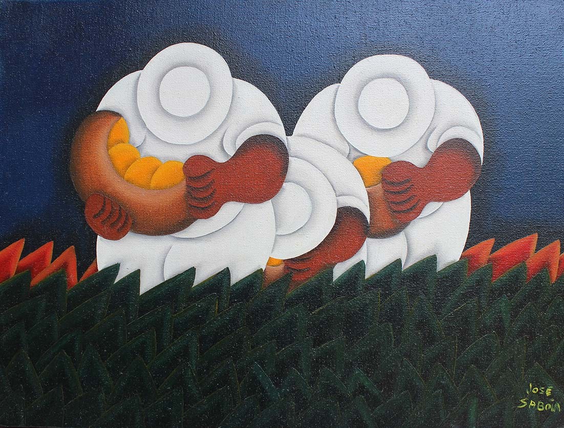 José Saboia, Trois cueilleurs José Saboia, Trois cueilleurs
