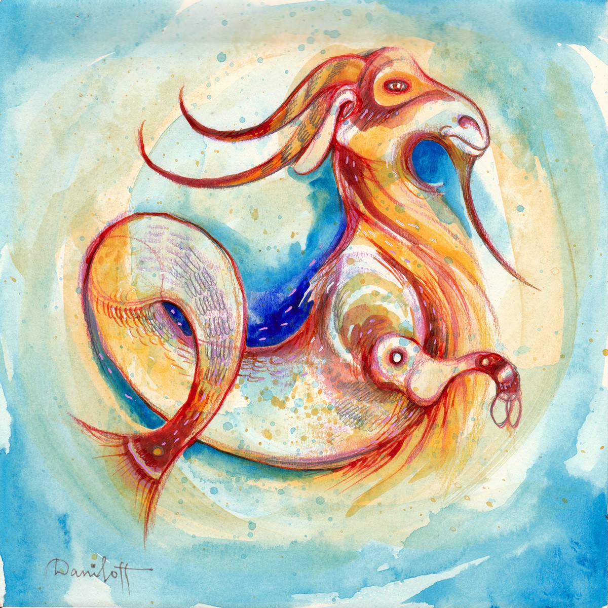 Alexander Daniloff, Capricorno, serie Segni zodiacali Alexander Daniloff, Capricorno, serie Segni zodiacali