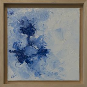 Gemälde, Si haut - série Abstraction et matière, Claire de Noinville