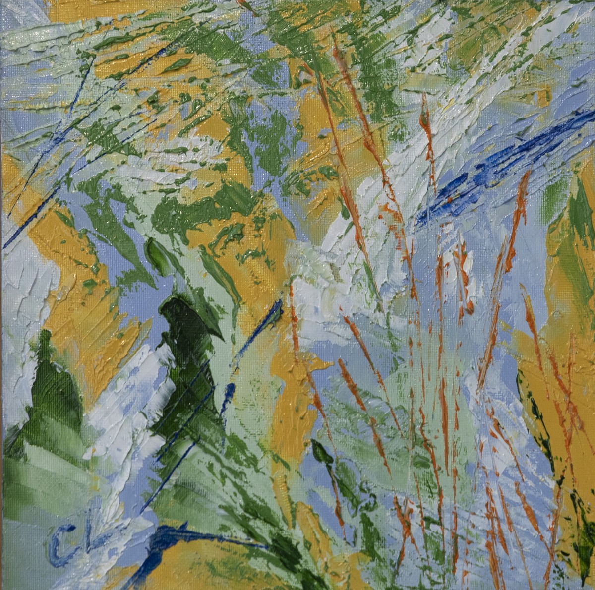 Claire de Noinville, Pâture - série Abstraction et matière Claire de Noinville, Pâture - série Abstraction et matière
