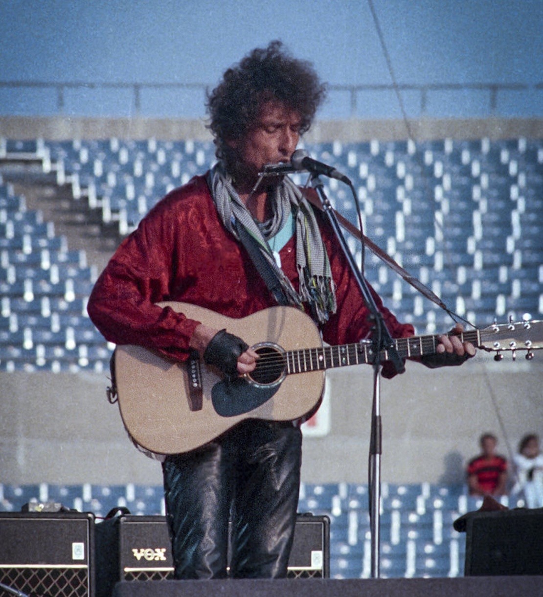 Richard Beland, Bob Dylan - Rich Stadium, NY, Buffalo, 1986 Richard Beland, Bob Dylan - Rich Stadium, NY, Buffalo, 1986