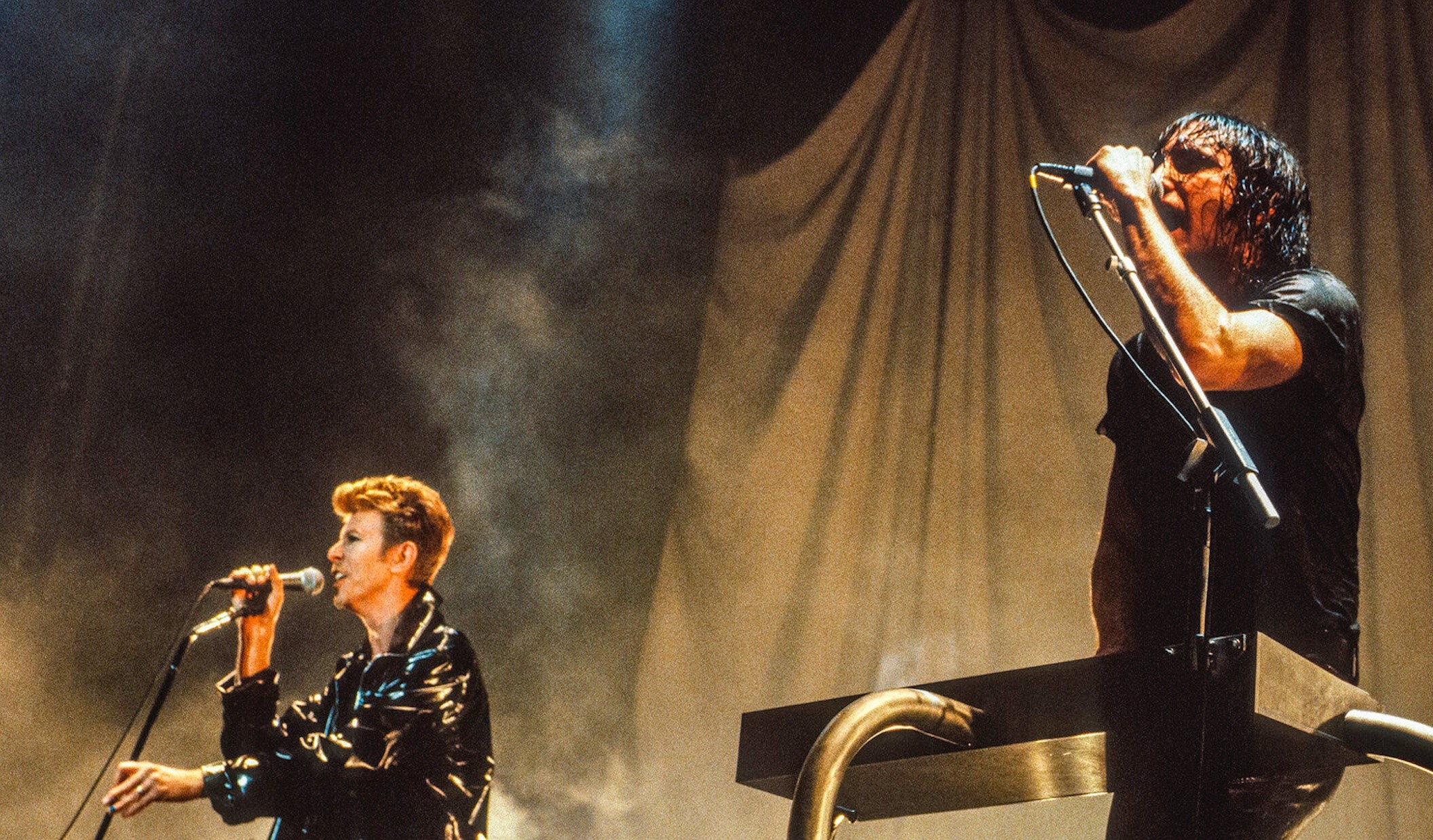 Richard Beland, David Bowie & Trent Reznor/ Nine Inch Nails - Skytent, Toronto Richard Beland, David Bowie & Trent Reznor/ Nine Inch Nails - Skytent, Toronto