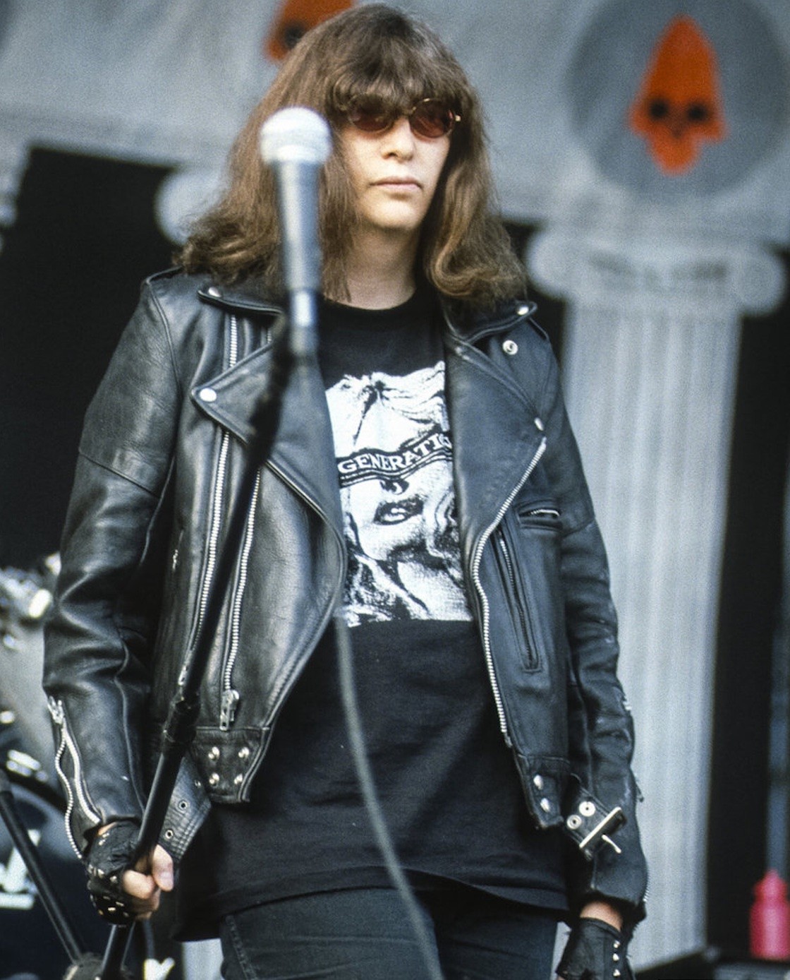 Richard Beland, Joey Ramone, Ramones - Lollapalooza, Molson Park, Barrie Richard Beland, Joey Ramone, Ramones - Lollapalooza, Molson Park, Barrie