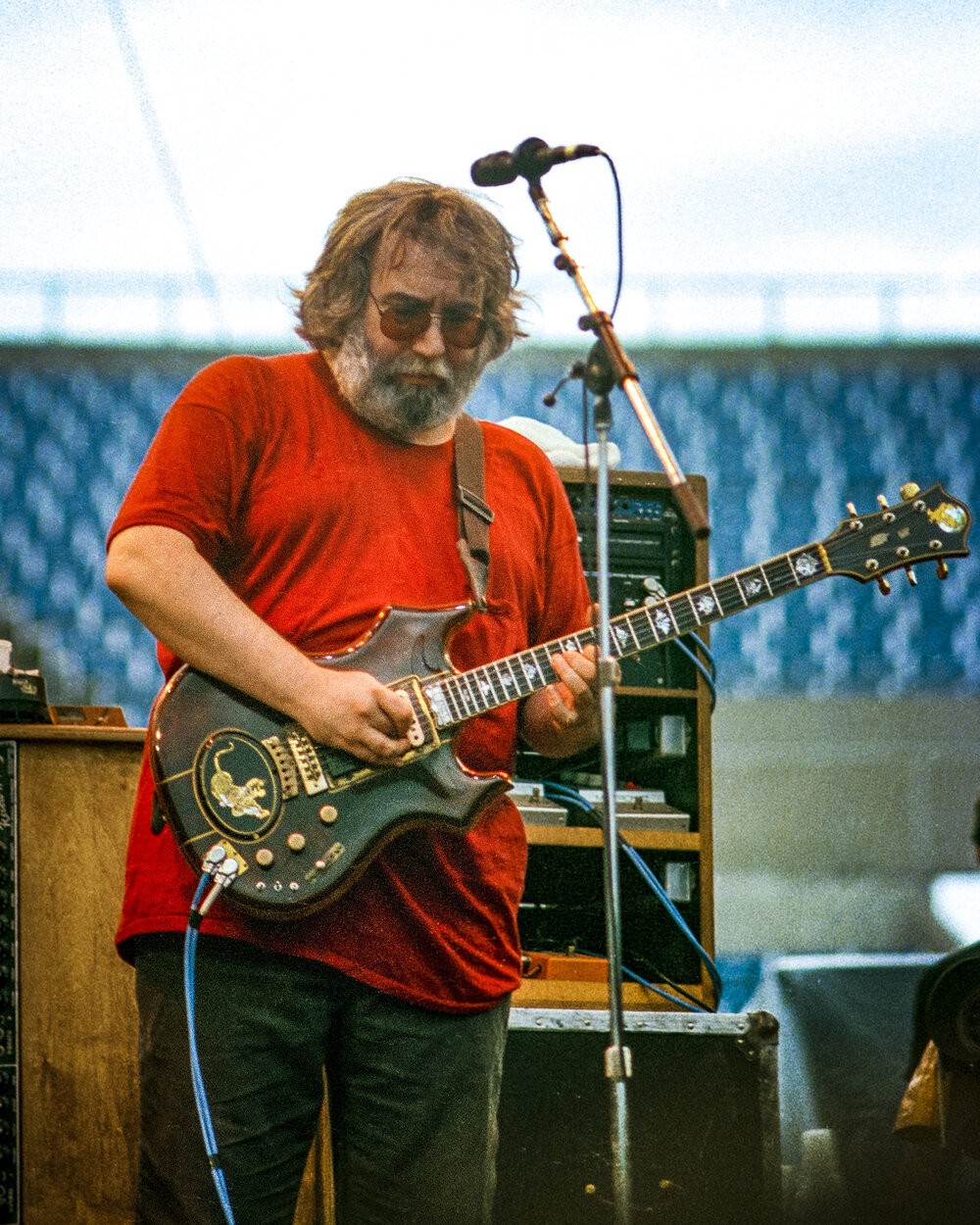 Richard Beland, Jerry Garcia, Grateful Dead - Rich Stadium, Buffalo, NY Richard Beland, Jerry Garcia, Grateful Dead - Rich Stadium, Buffalo, NY