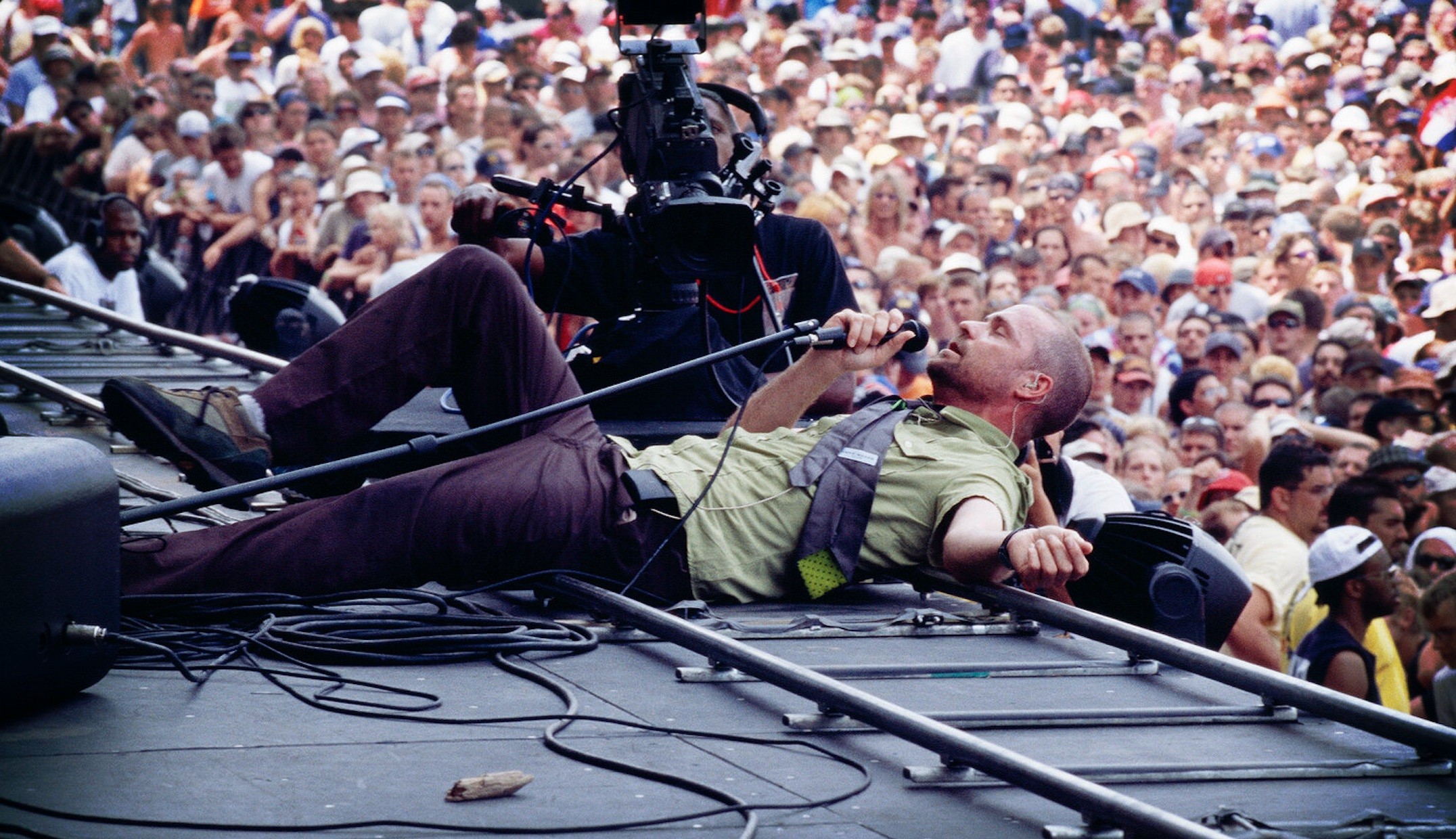 Richard Beland, Gord Downie, The Tragically Hip - Woodstock 1999 Richard Beland, Gord Downie, The Tragically Hip - Woodstock 1999