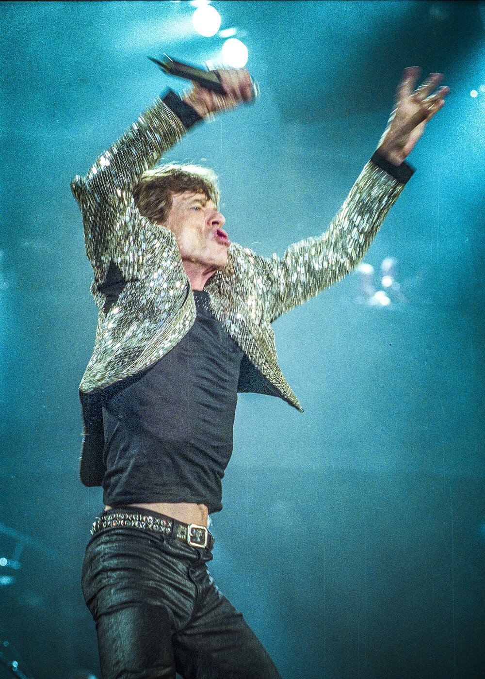 Richard Beland, Mick Jagger, Rolling Stones - Rogers Centre Richard Beland, Mick Jagger, Rolling Stones - Rogers Centre