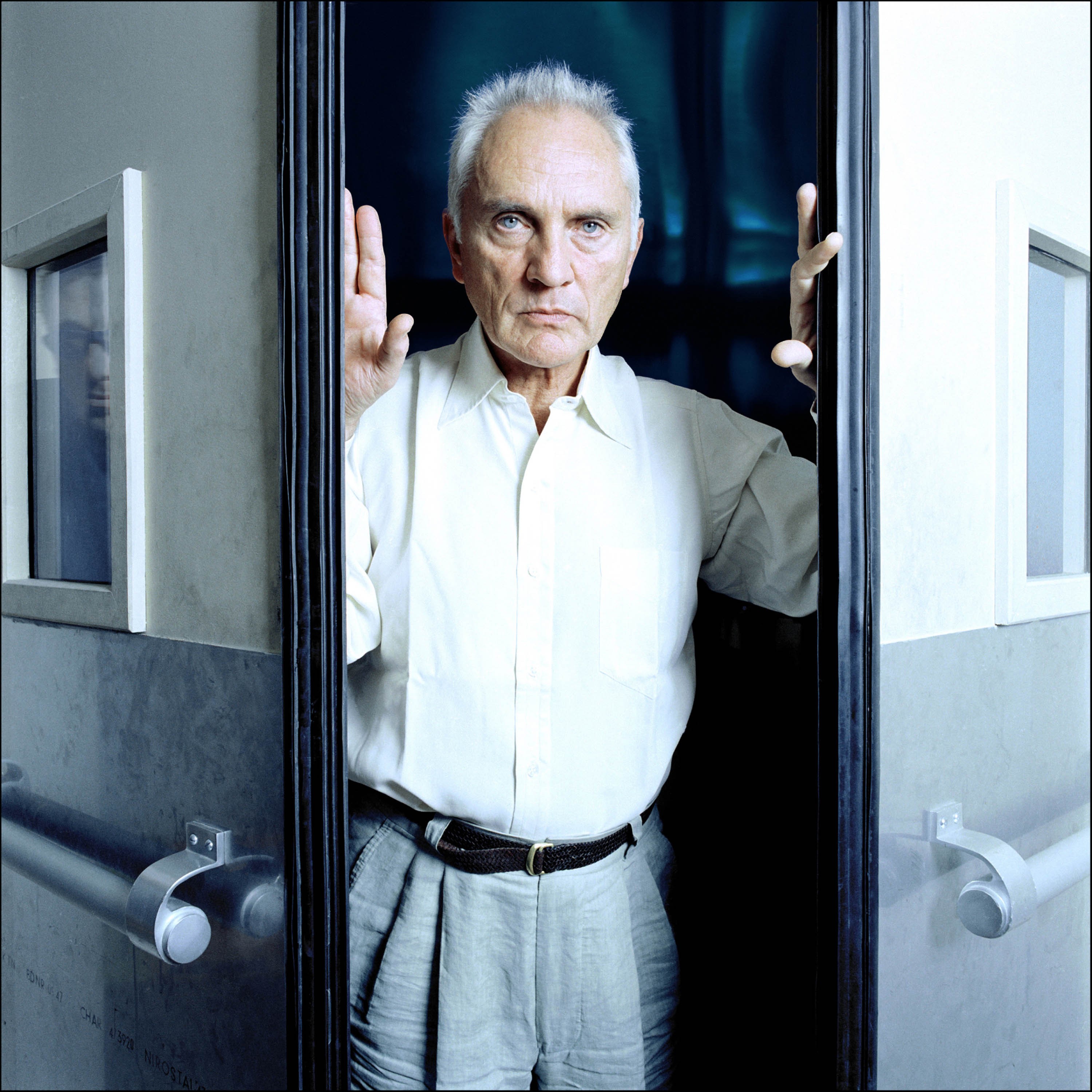 Arnaud Baumann, Terence Stamp Arnaud Baumann, Terence Stamp