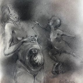 Fine Art Drawings, Birth, Evrim Özeskici