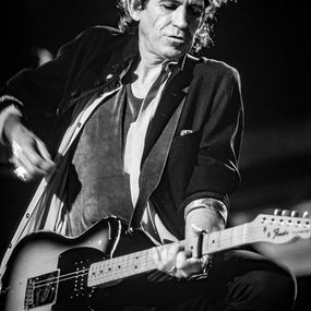 Photography, Keith Richards, Rolling Stones - Soldier Field, Chicago, Richard Beland