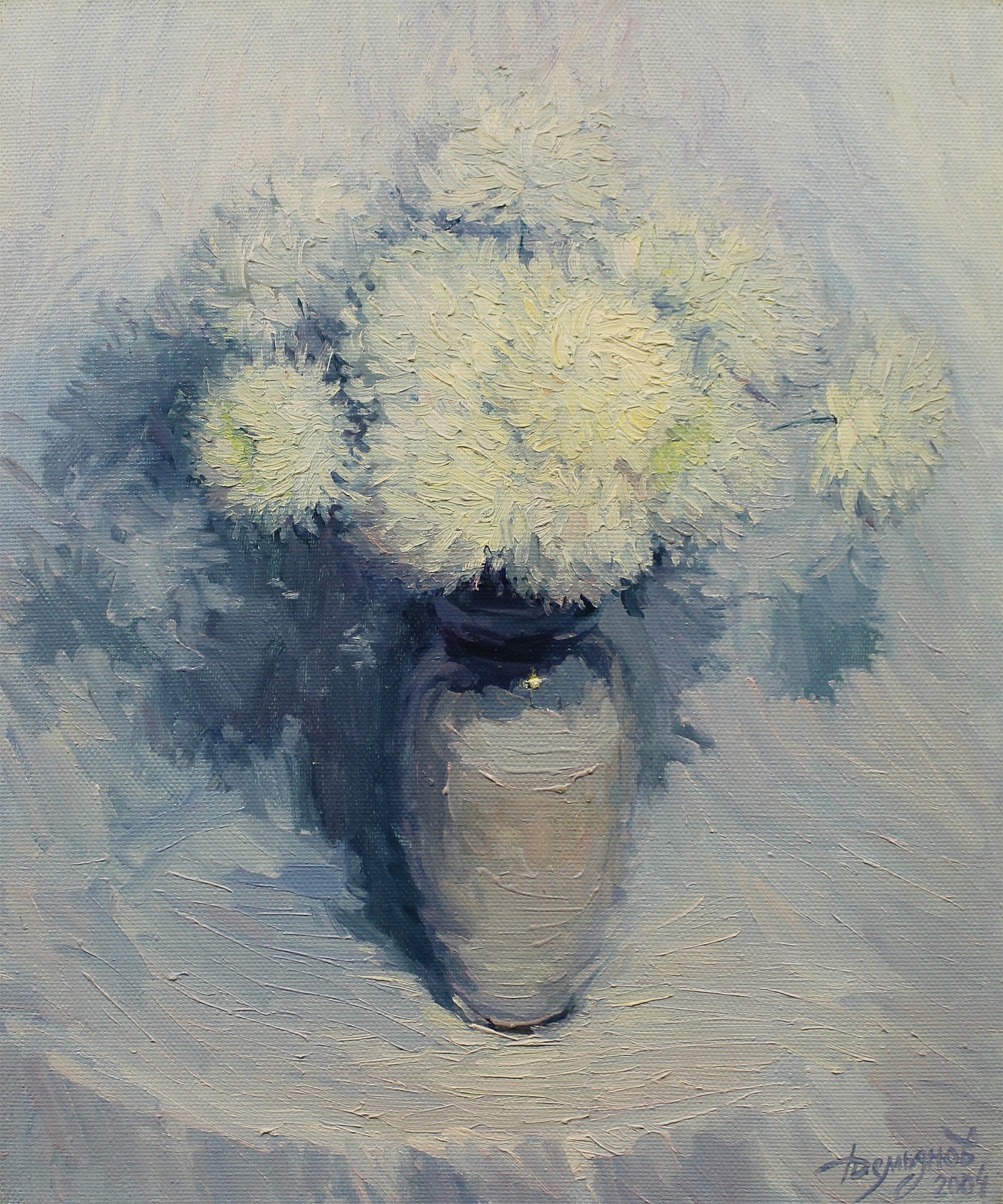 Yuriy Demiyanov, Still Life in White Yuriy Demiyanov, Still Life in White