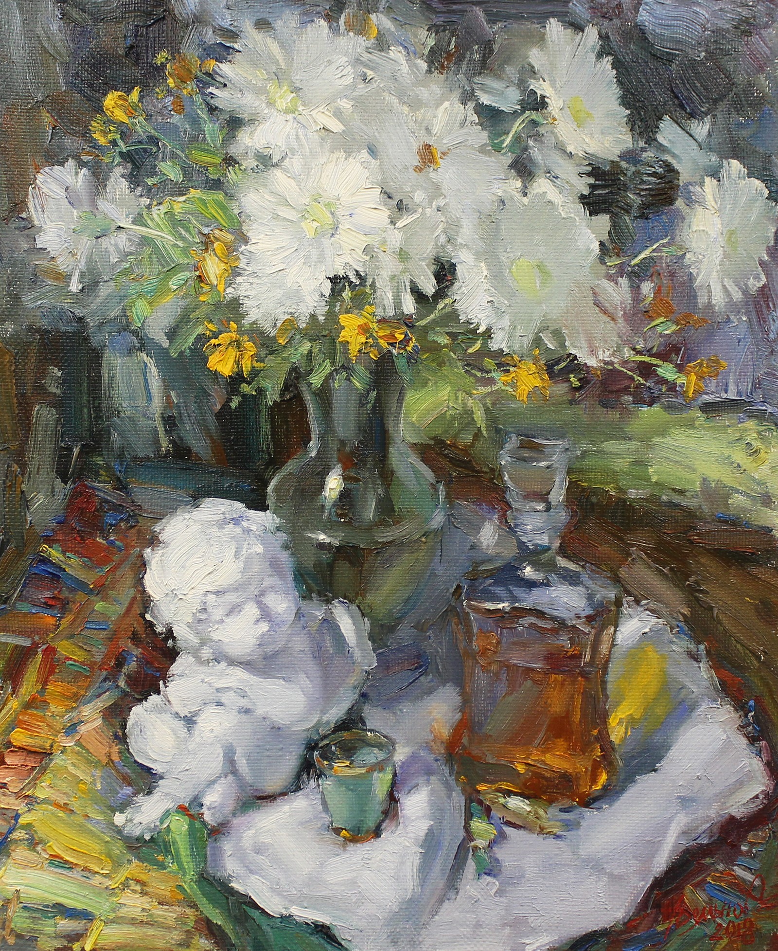 Yuriy Demiyanov, Still Life with Decanter Yuriy Demiyanov, Still Life with Decanter